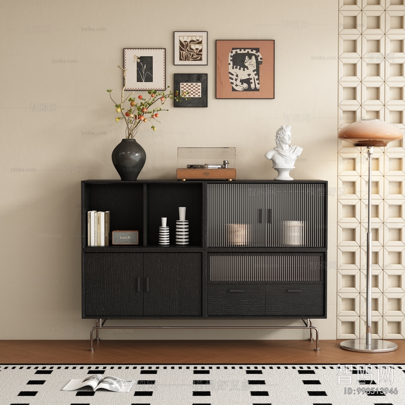 Modern Side Cabinet/Entrance Cabinet