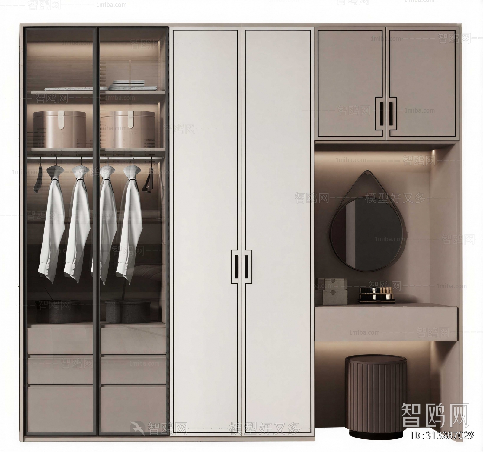 Modern The Wardrobe