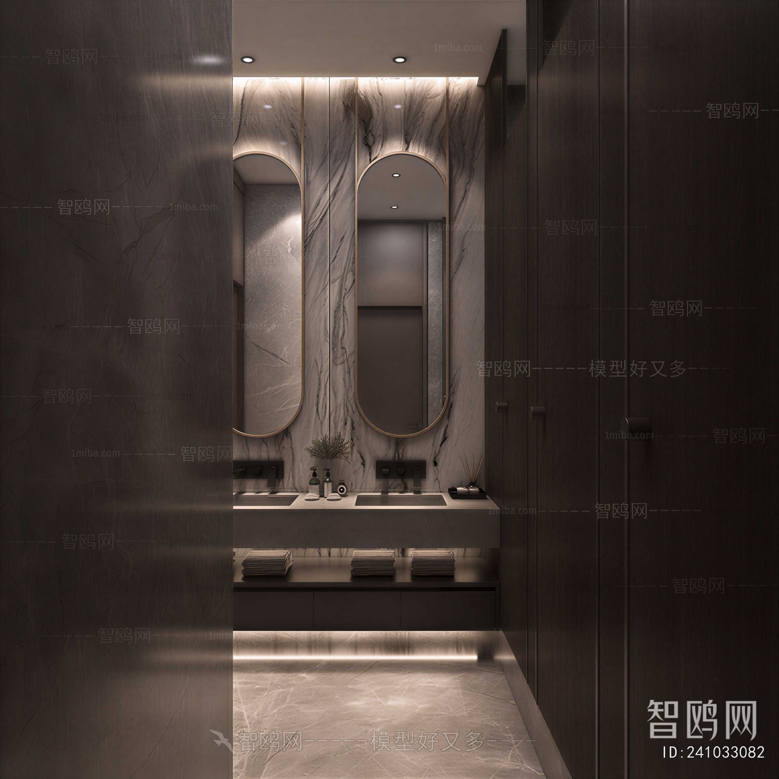 Modern Public Toilet