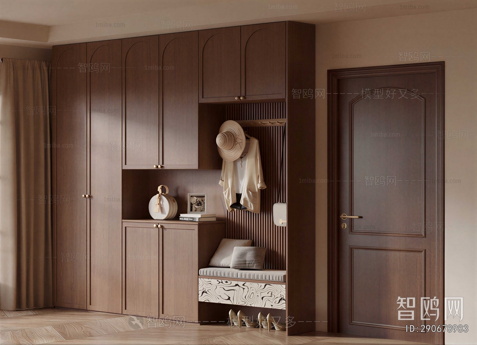 Modern Shoe Cabinet