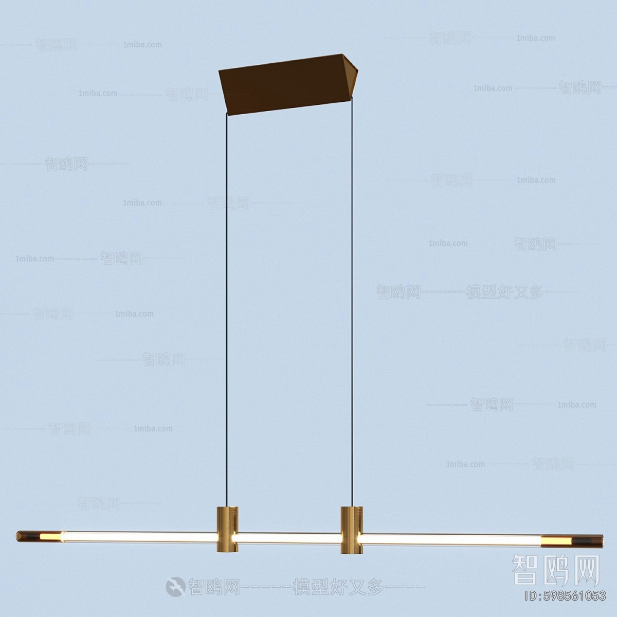 Modern Long Chandelier
