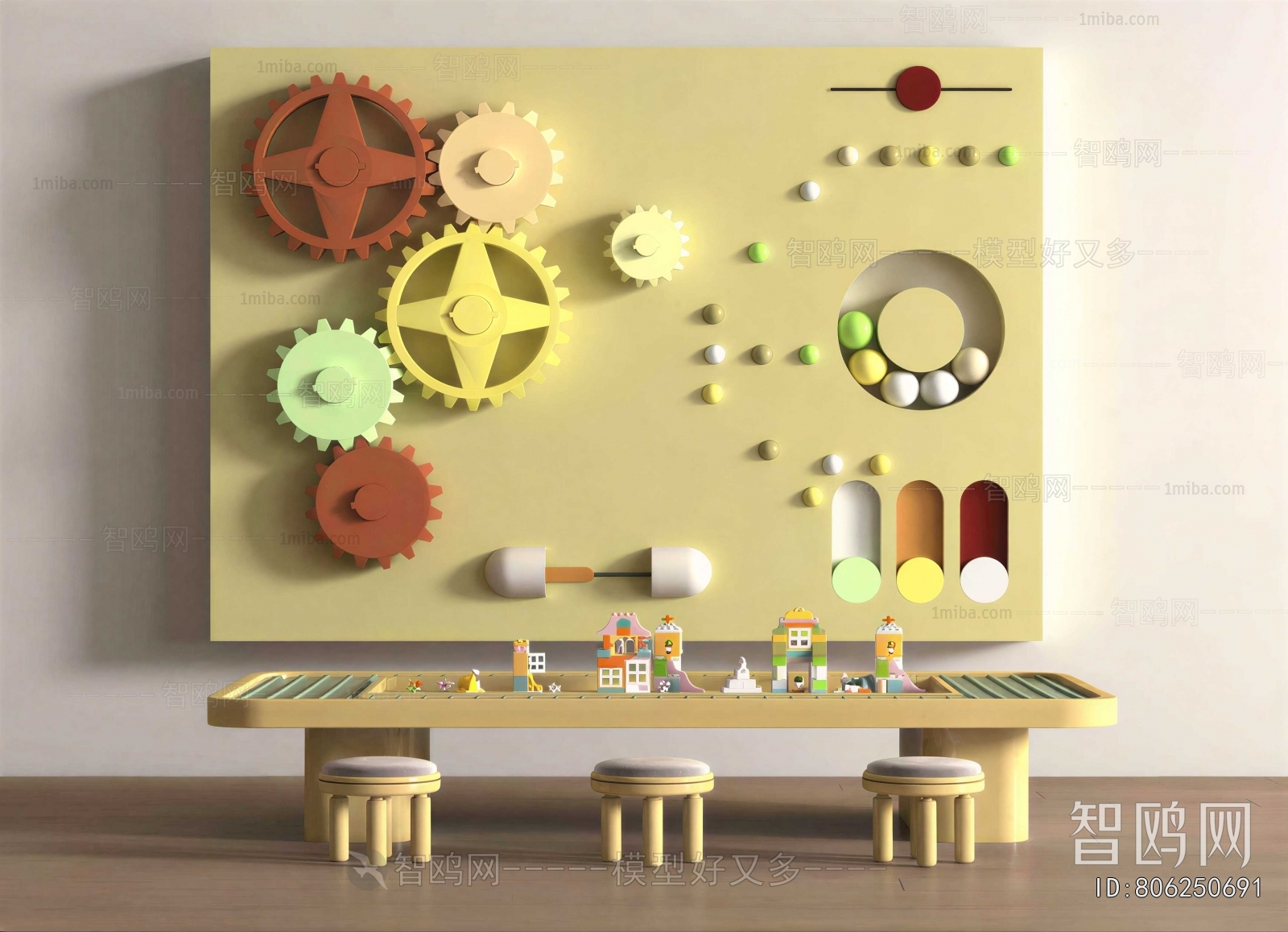 Modern Children's Table/chair