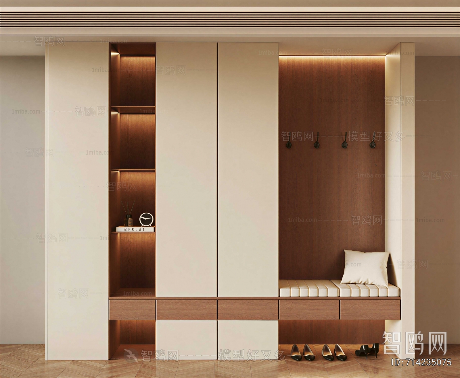 Modern Shoe Cabinet