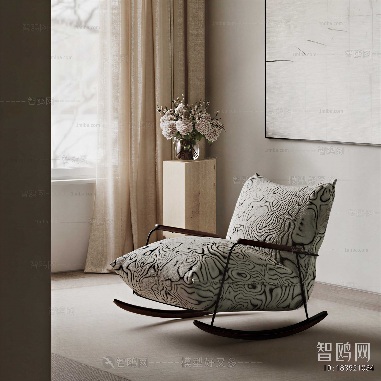 French Style Rocking Chair