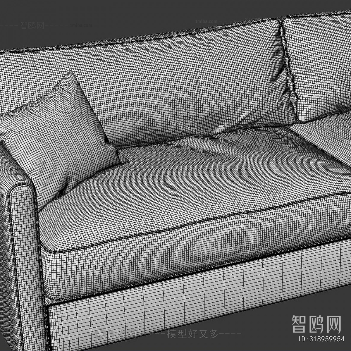 Modern Three-seat Sofa