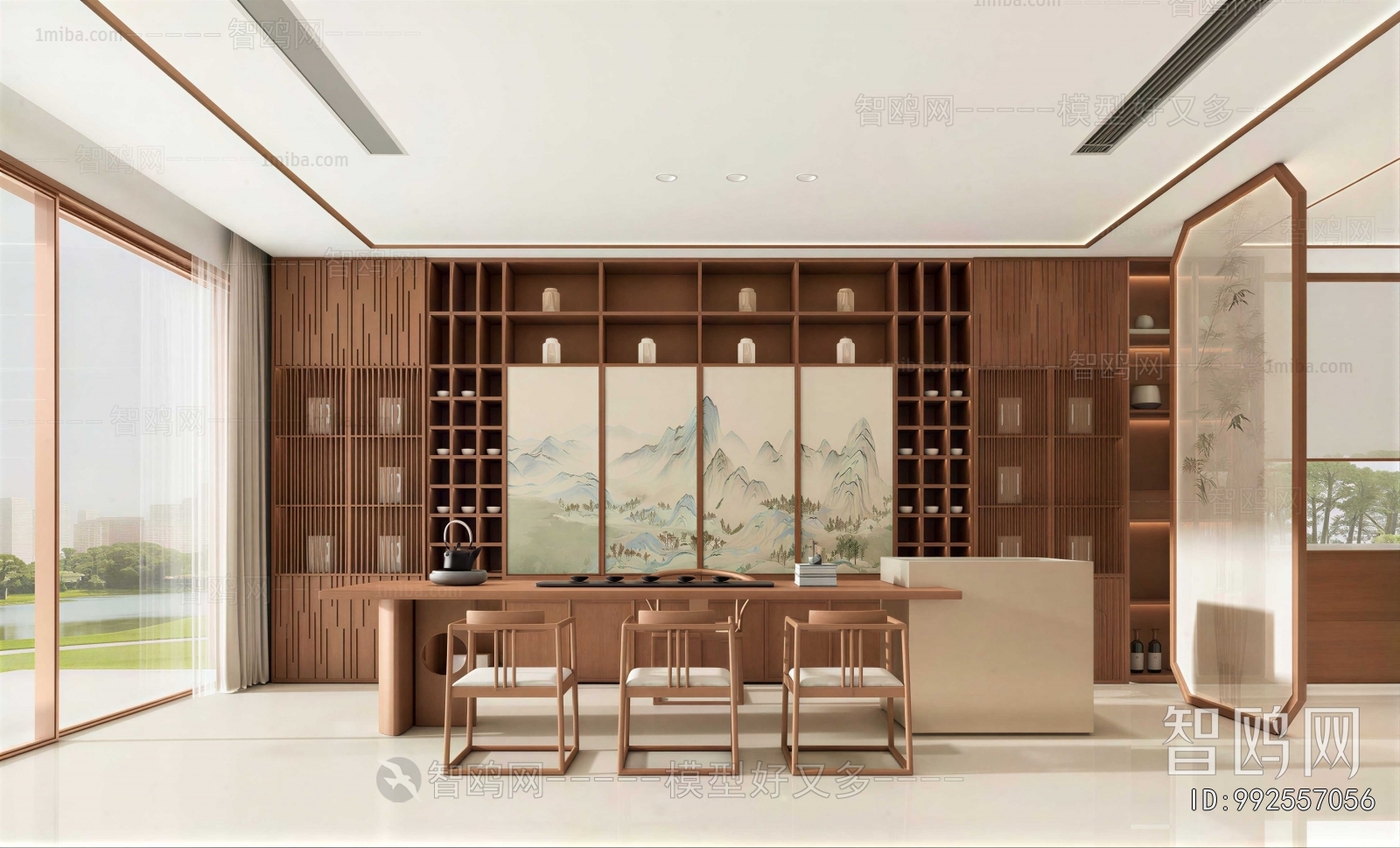 New Chinese Style Tea House