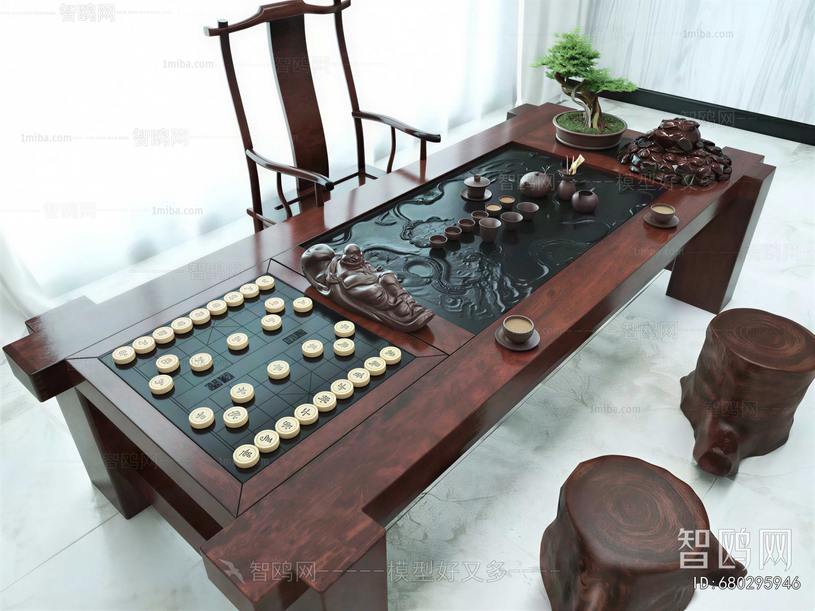 New Chinese Style Tea Tables And Chairs