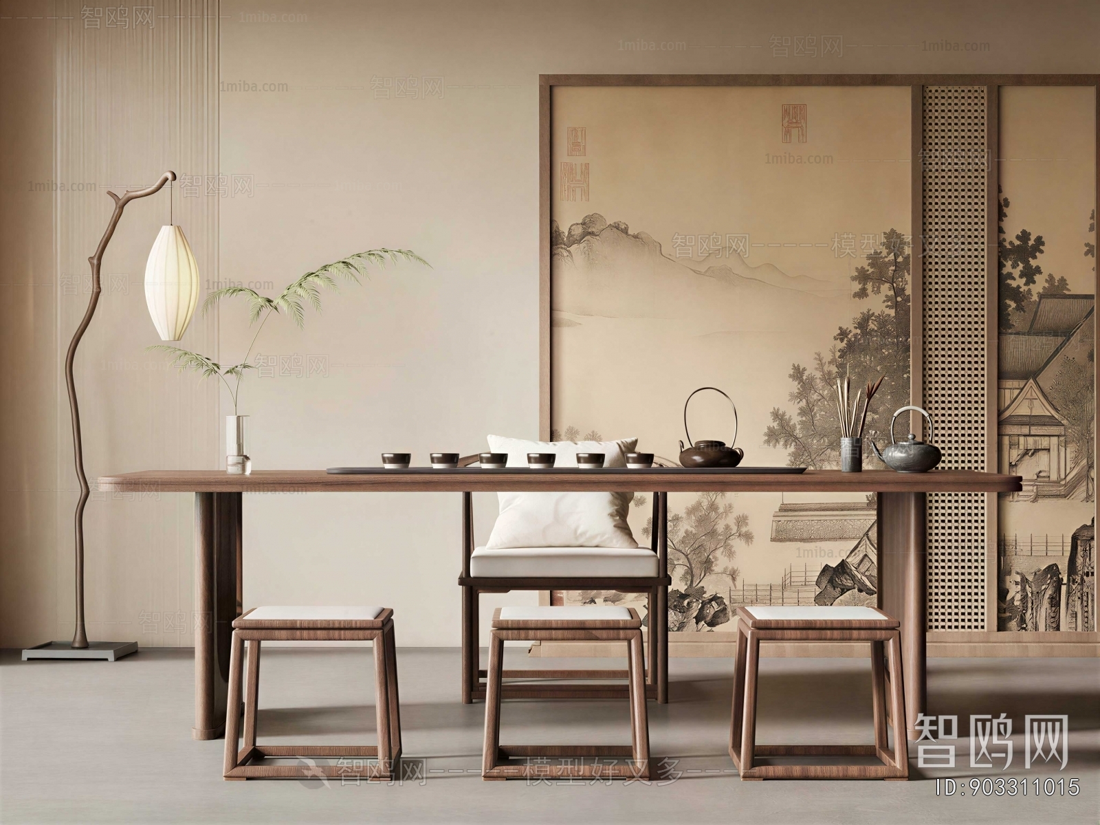 New Chinese Style Tea House