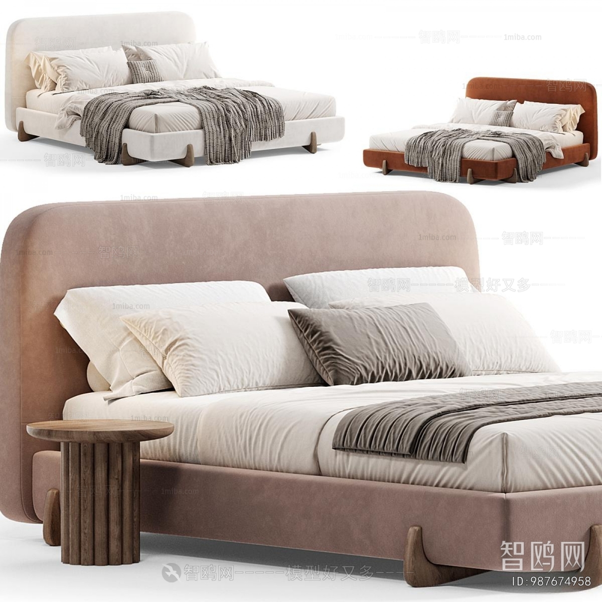 Modern Double Bed