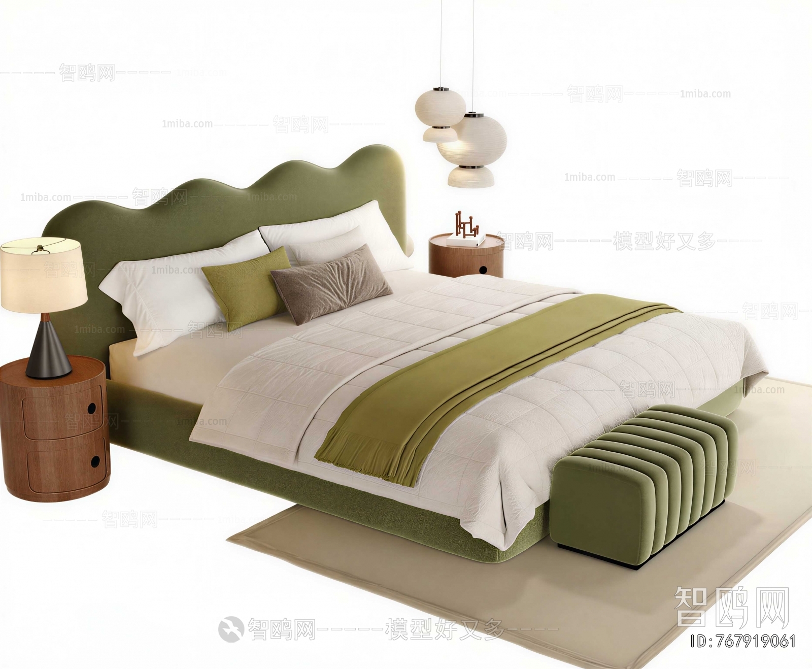 Modern Double Bed