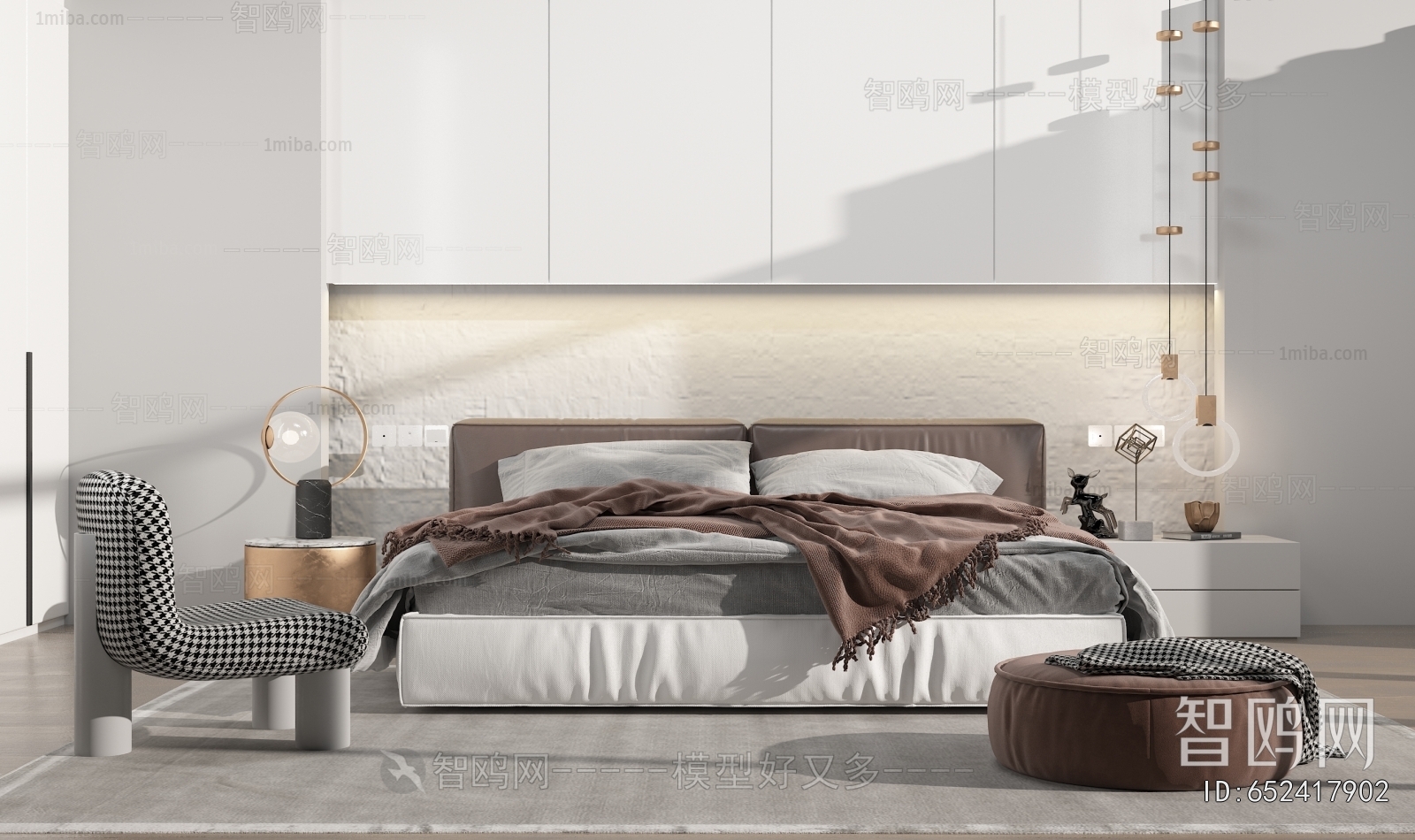 Modern Double Bed