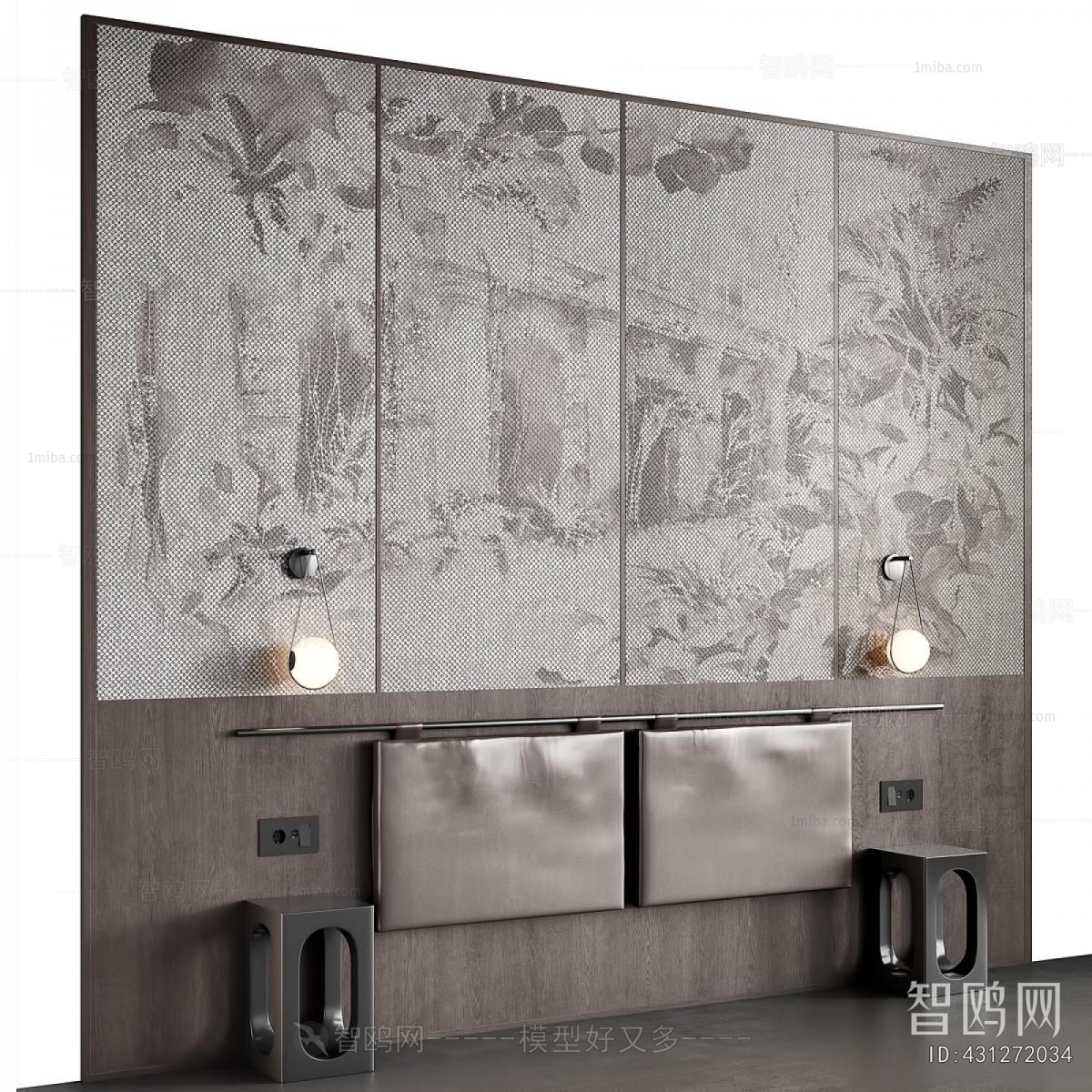 French Style TV Wall