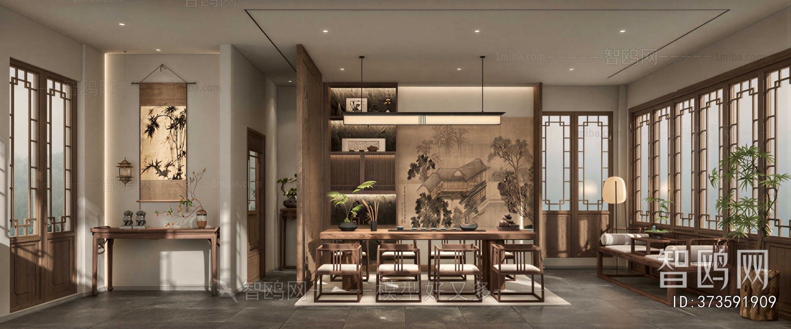 New Chinese Style Tea House