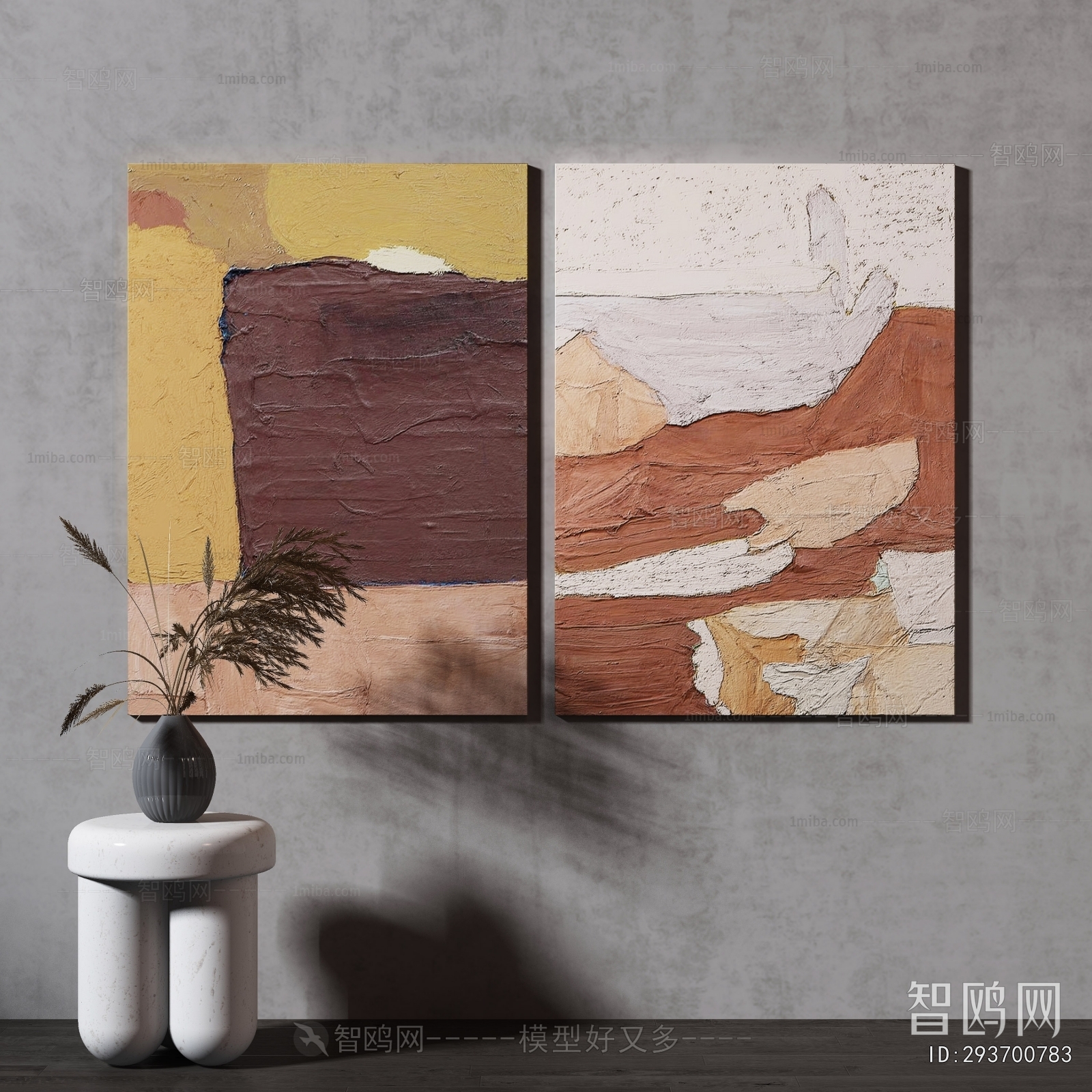 Wabi-sabi Style Painting