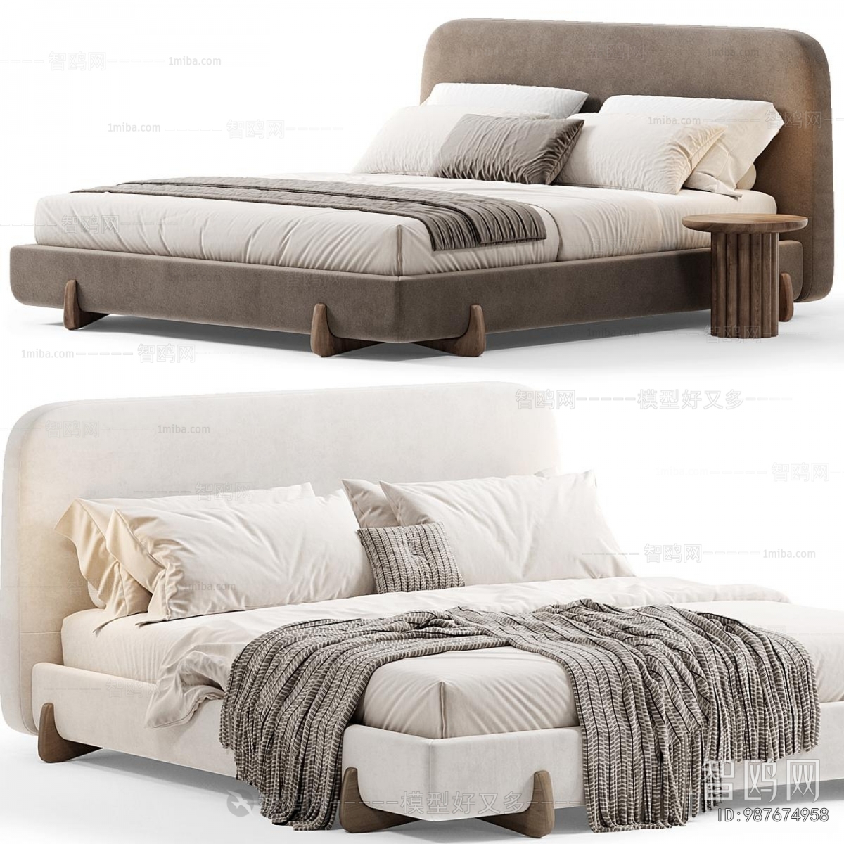 Modern Double Bed