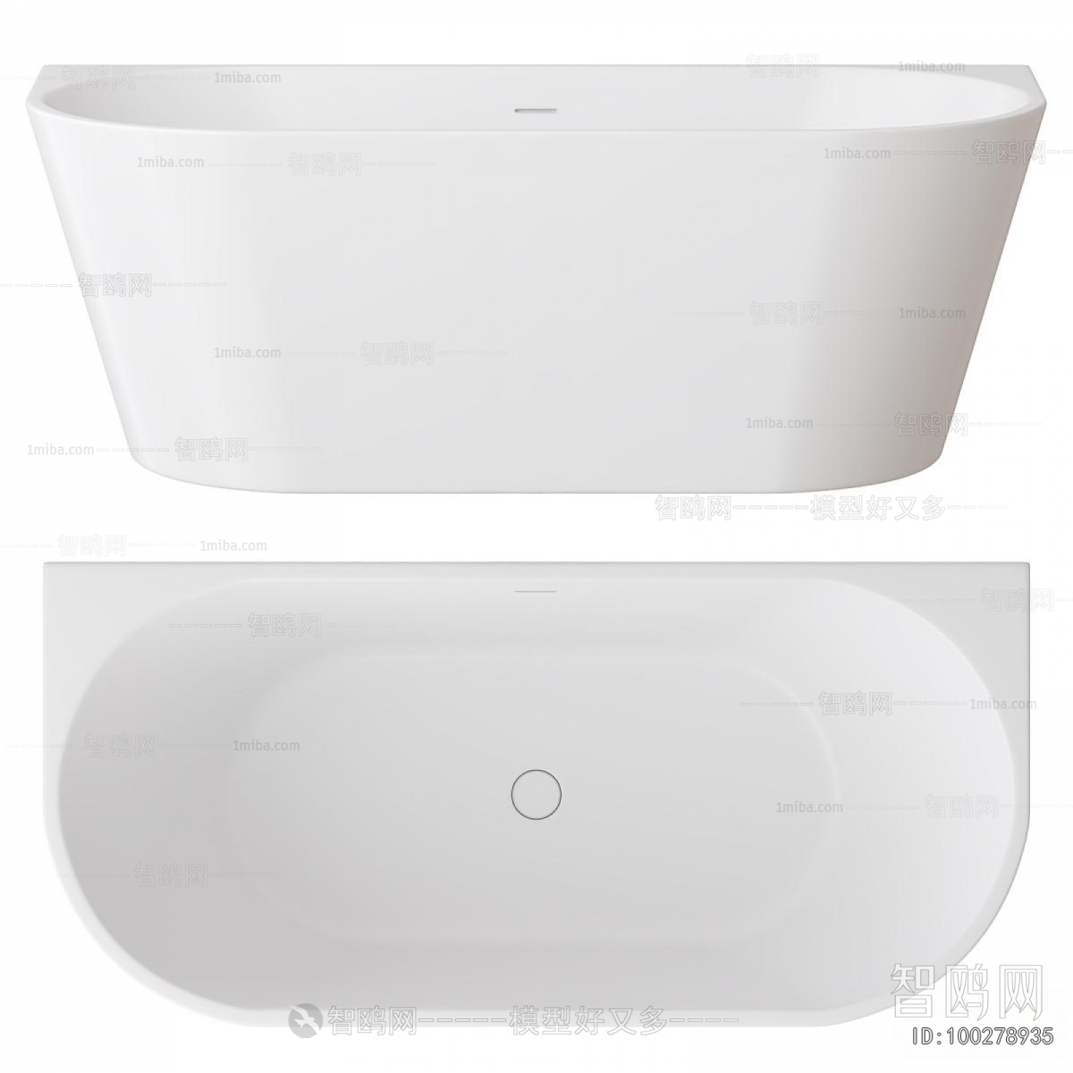 Modern Bathtub