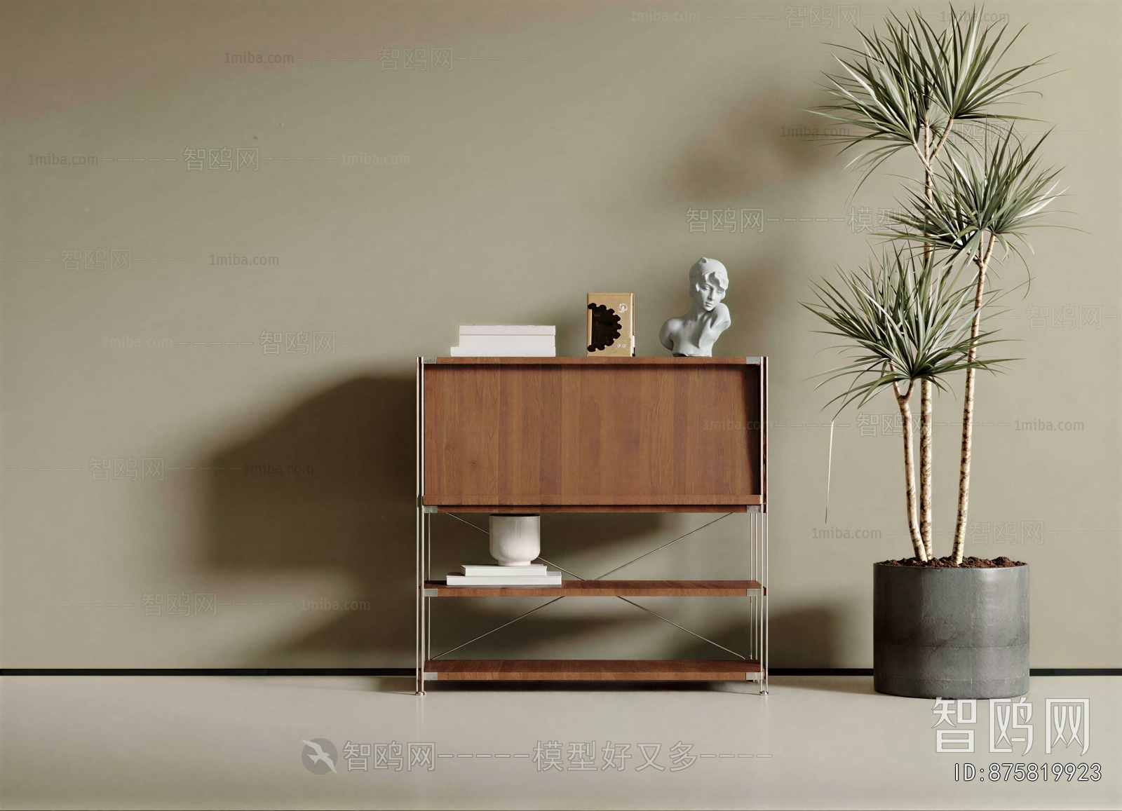 Modern Bedside Cupboard