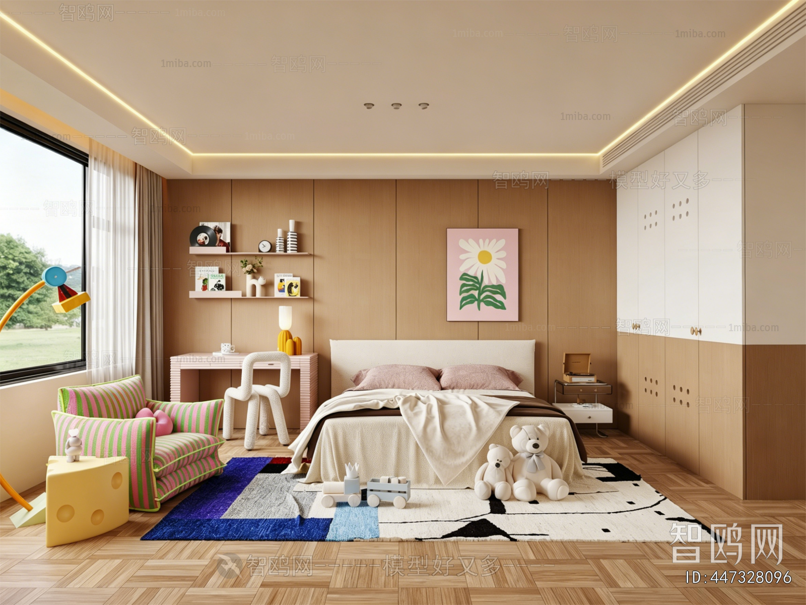 Modern Girl's Room Daughter's Room