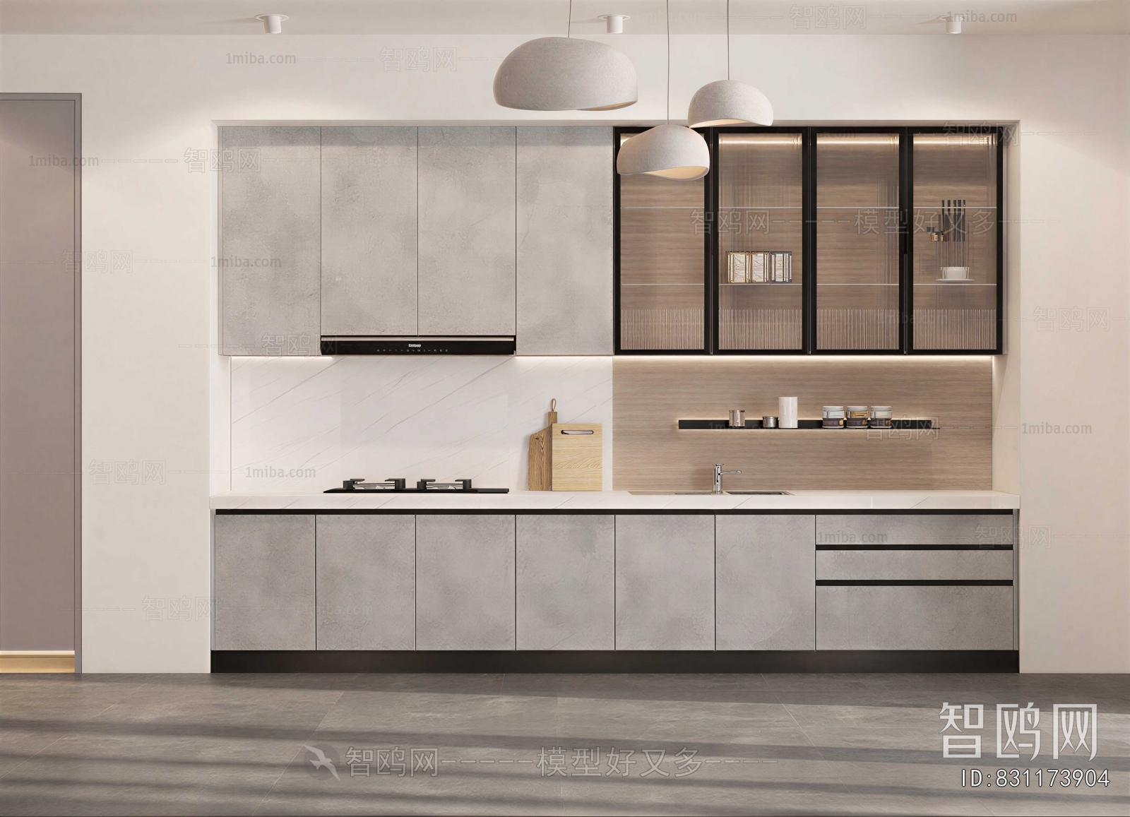 Modern Open Kitchen