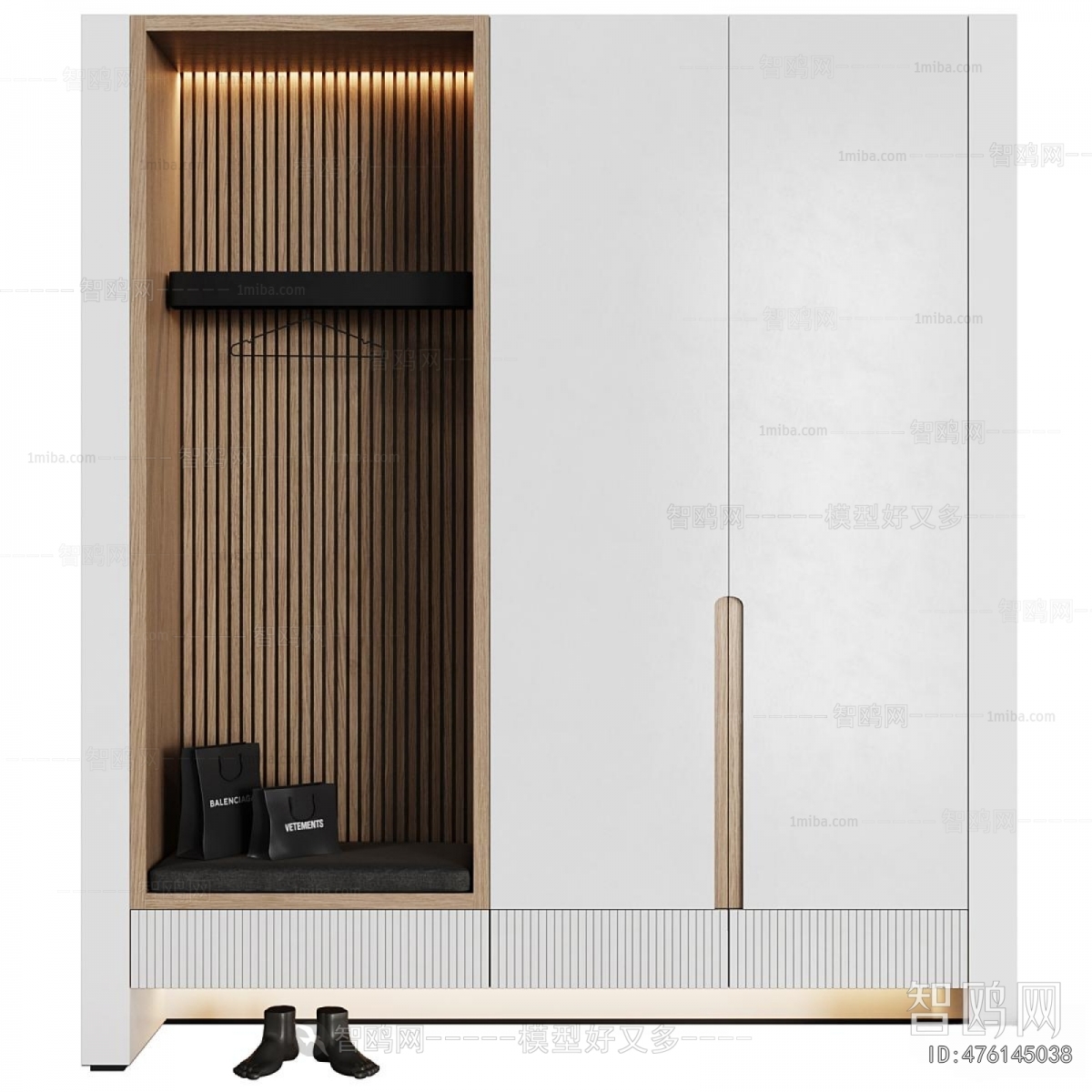 Modern Shoe Cabinet