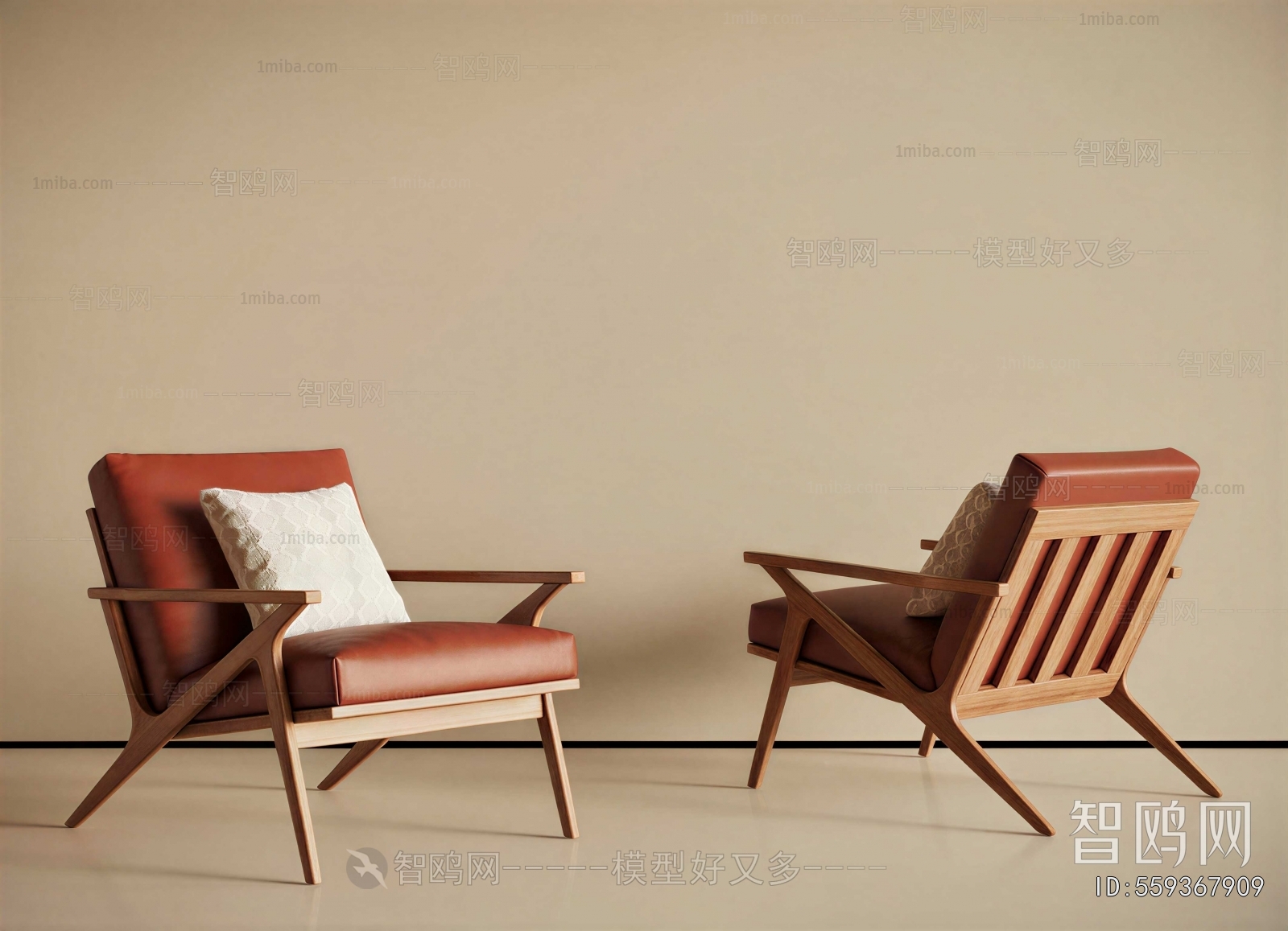 Nordic Style Lounge Chair