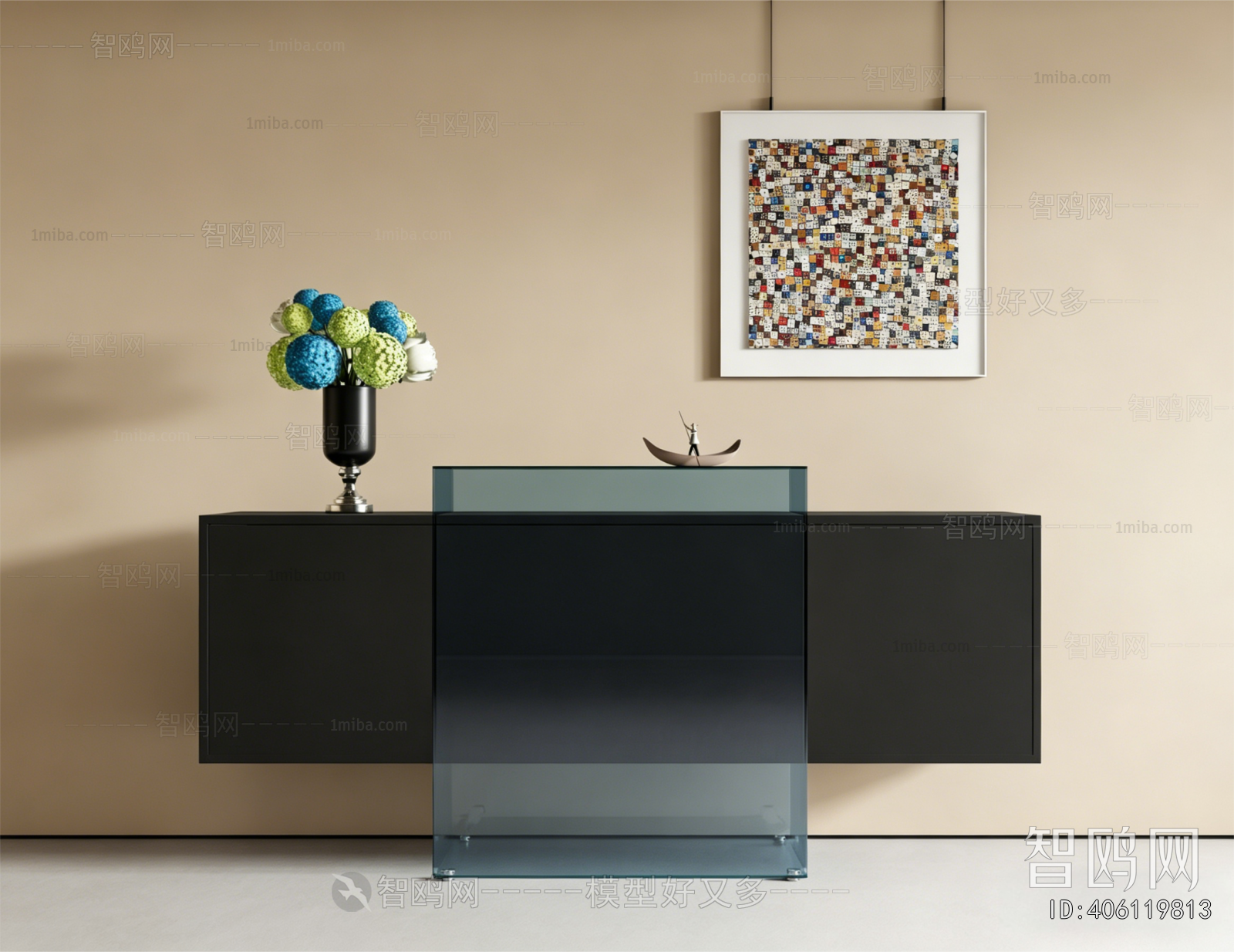 Modern Entrance Cabinet
