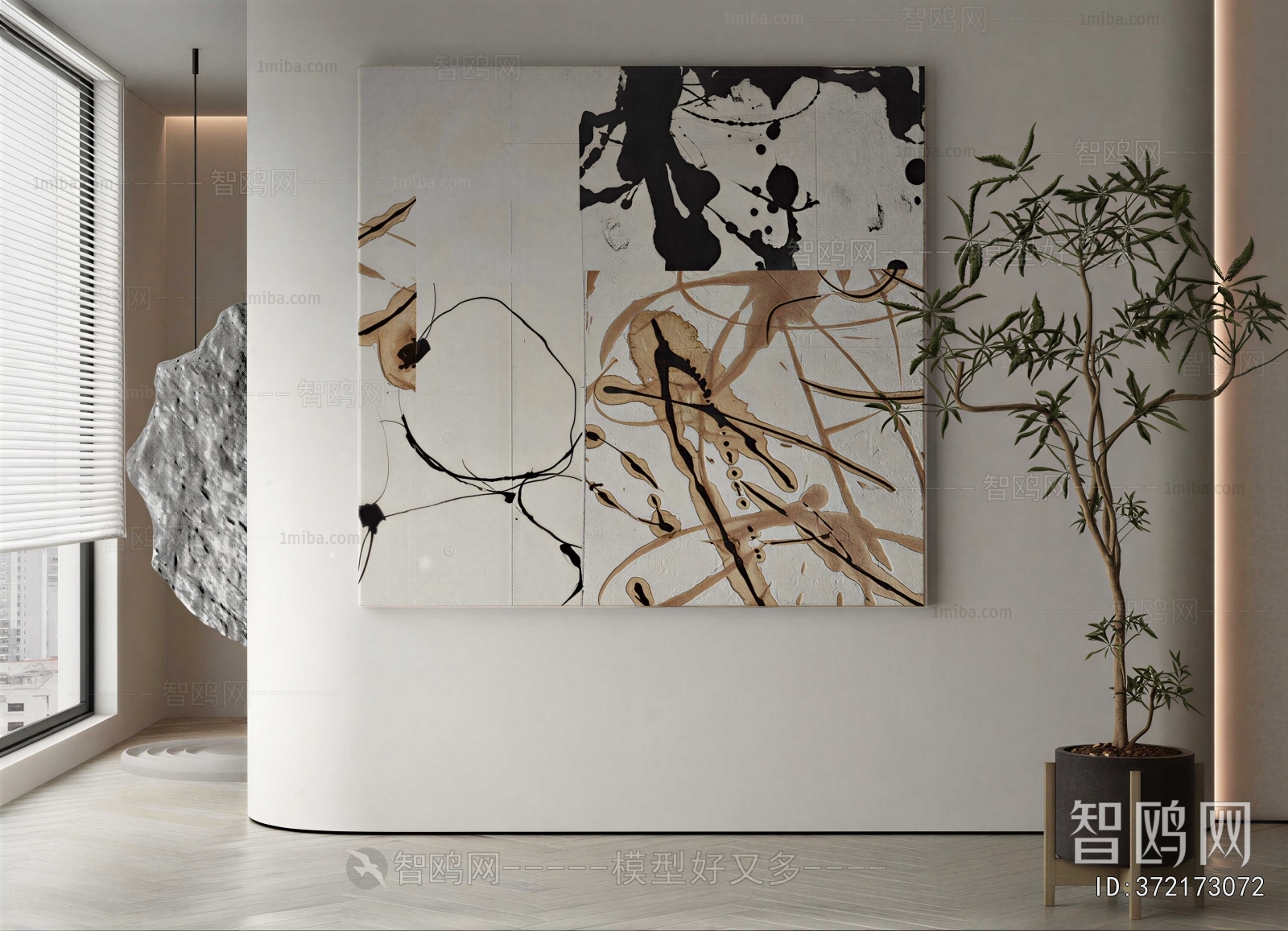 Wabi-sabi Style Painting