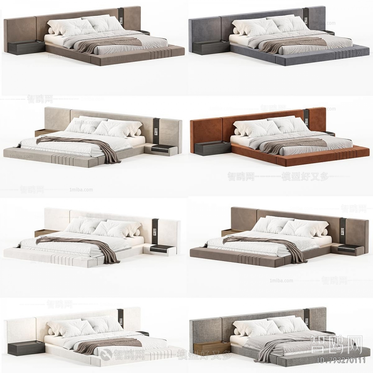 Modern Double Bed