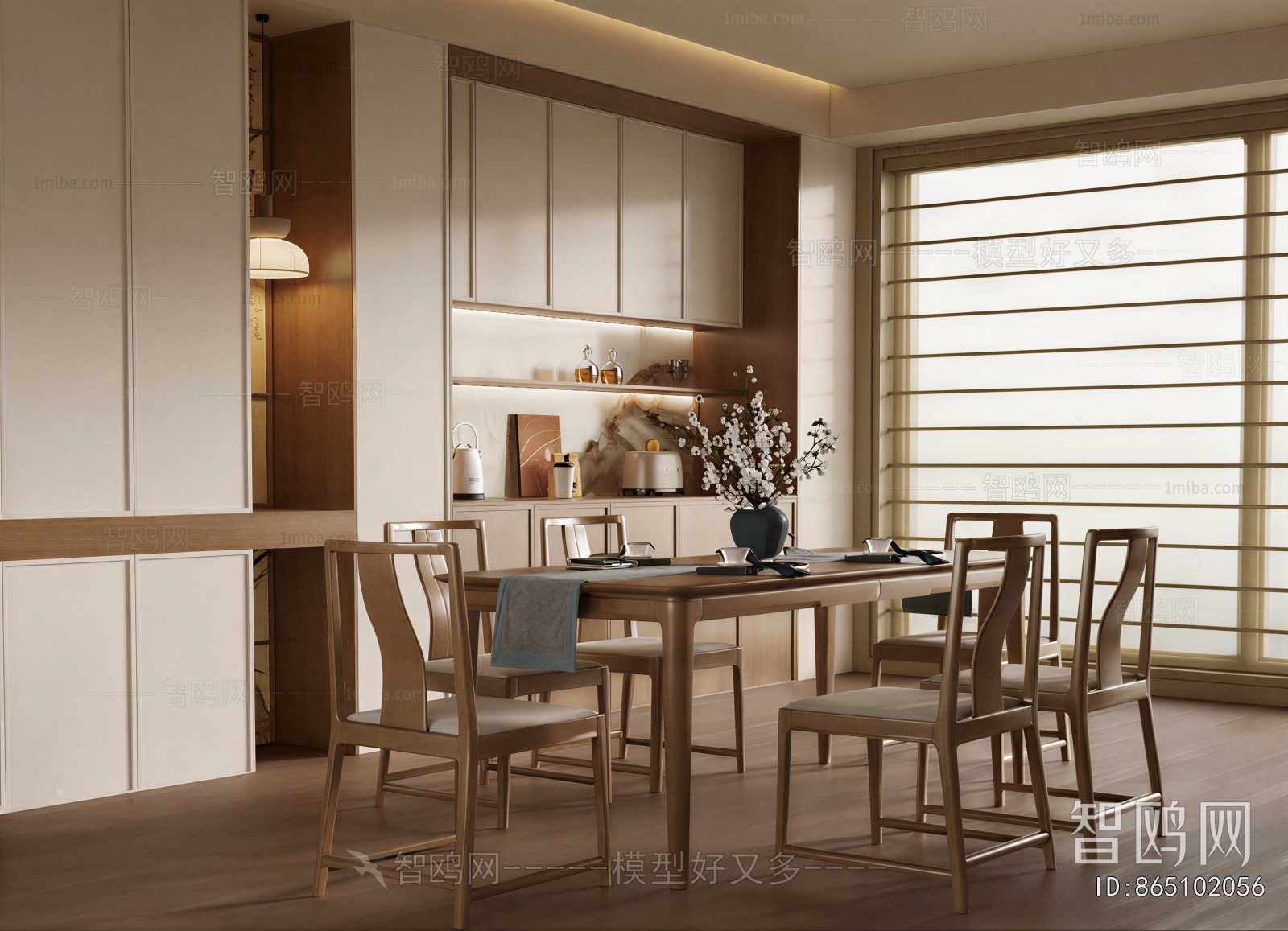 New Chinese Style Dining Room