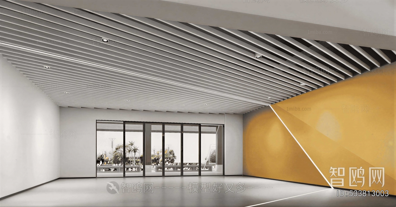 Modern Basketball Arena