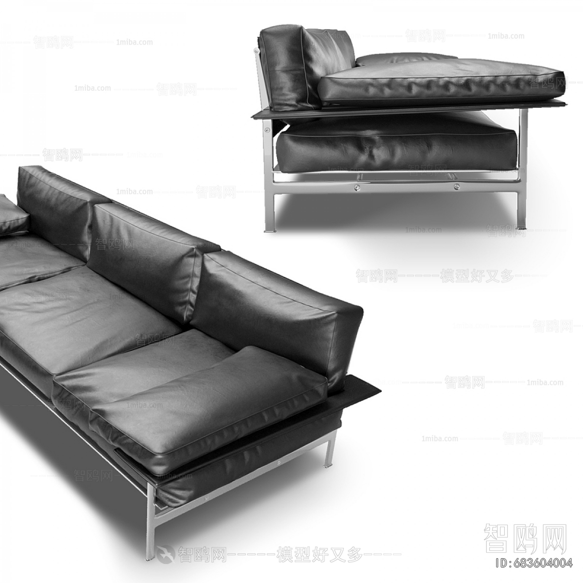 Modern Three-seat Sofa