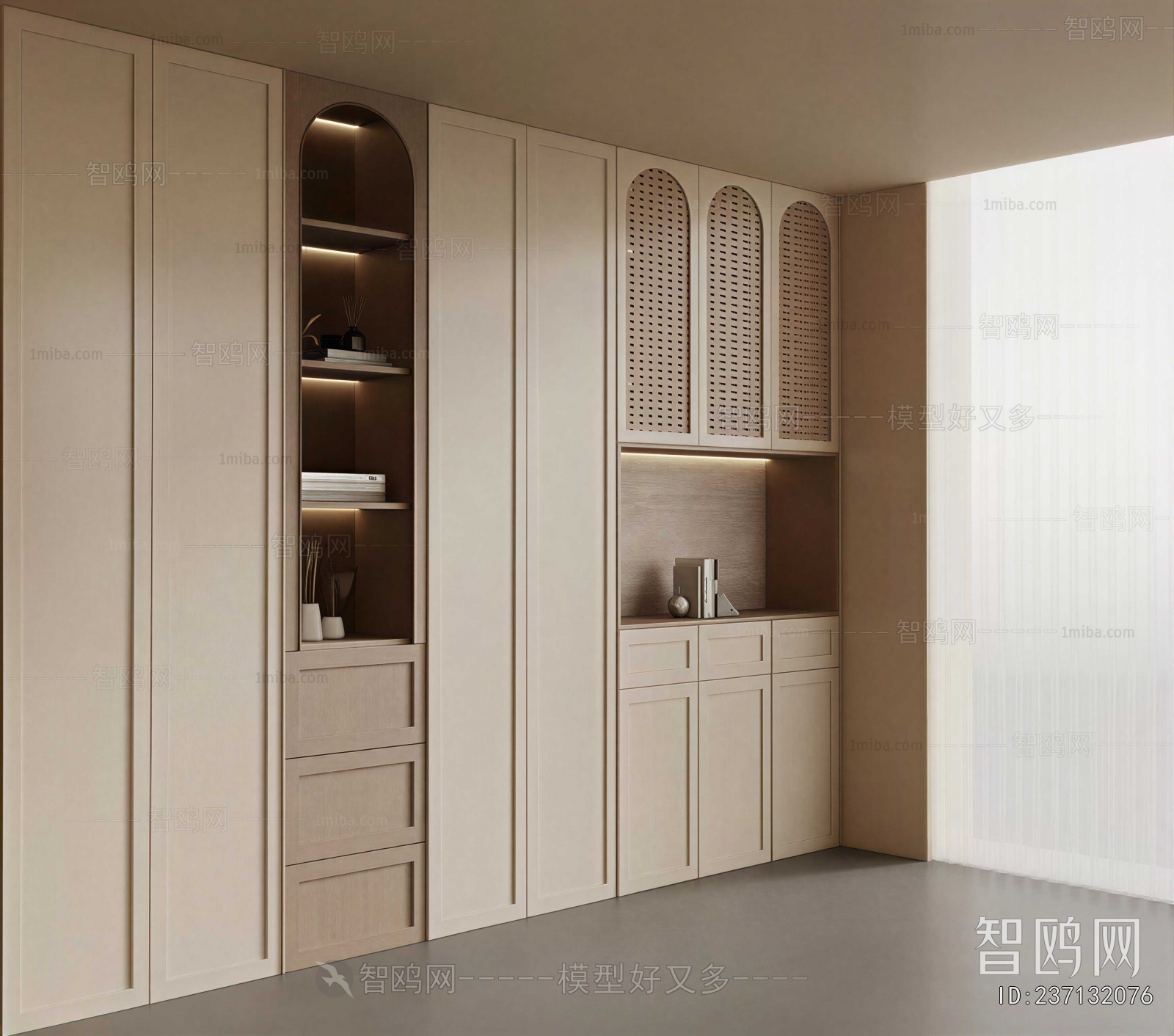 French Style Decorative Cabinet