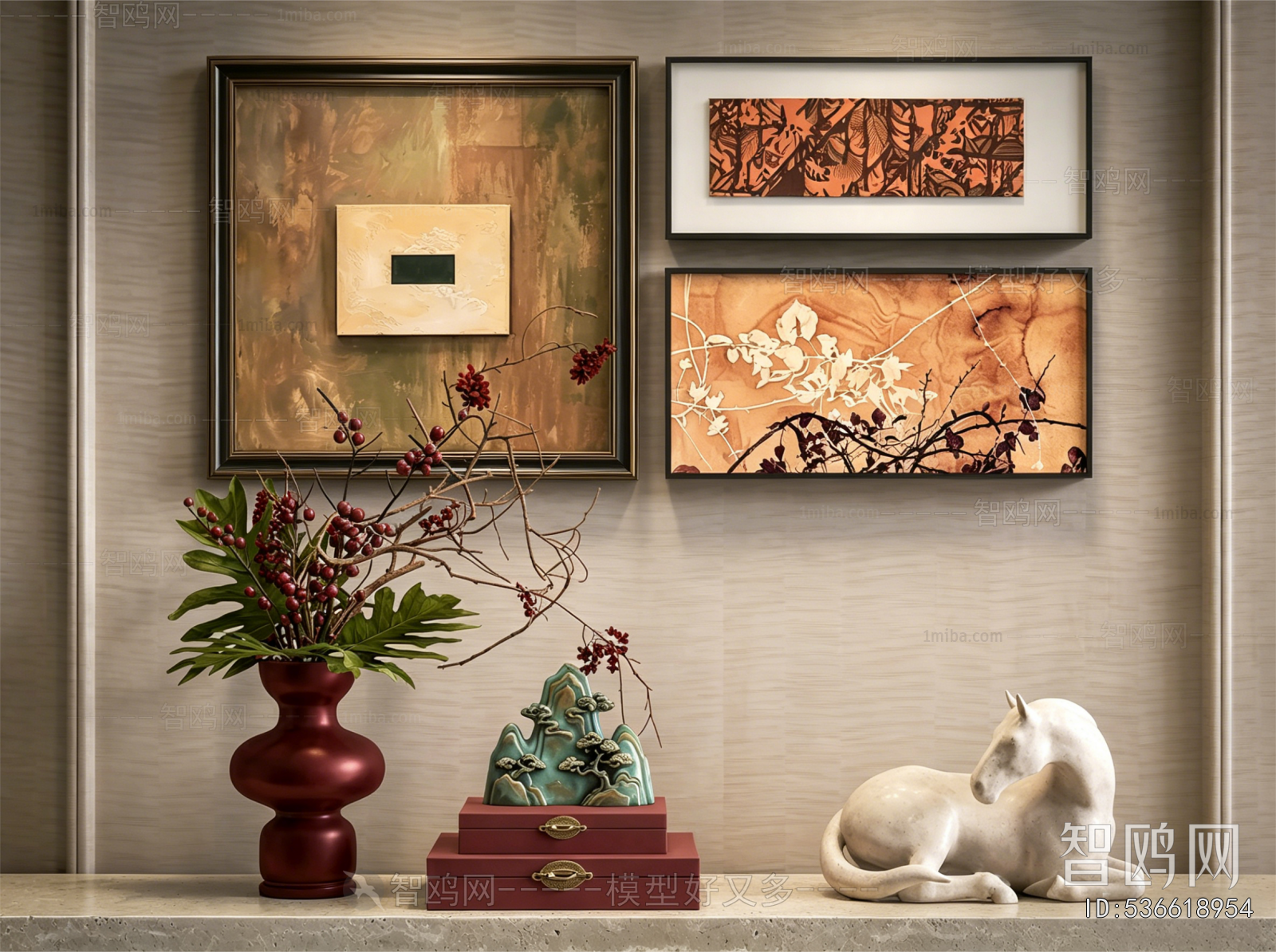 New Chinese Style Painting