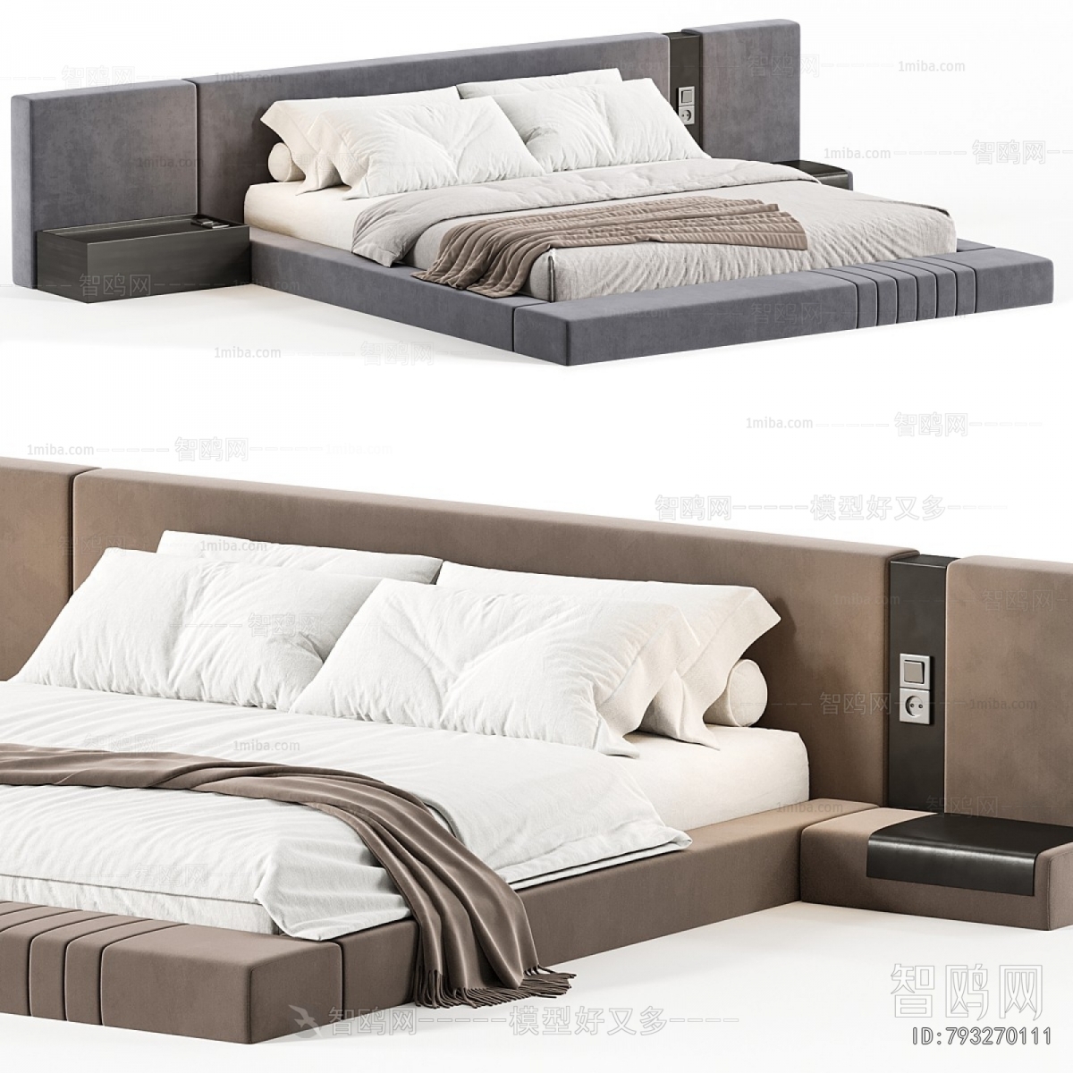 Modern Double Bed