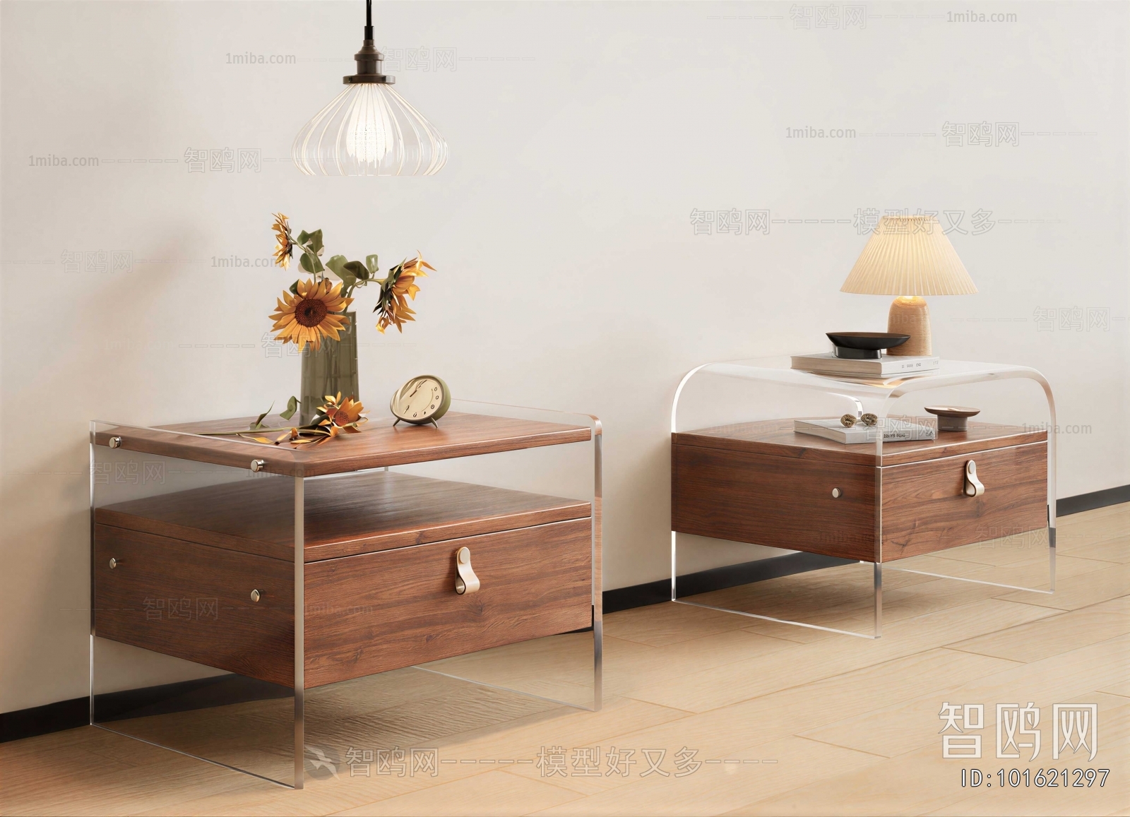 Modern Bedside Cupboard