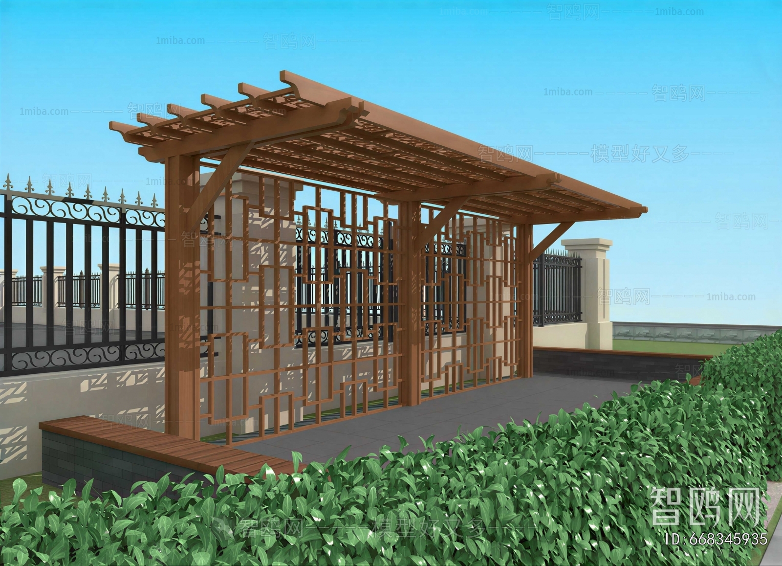 Chinese Style Building Component