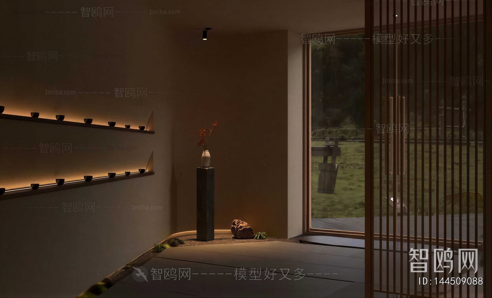 Modern Corridor/elevator Hall