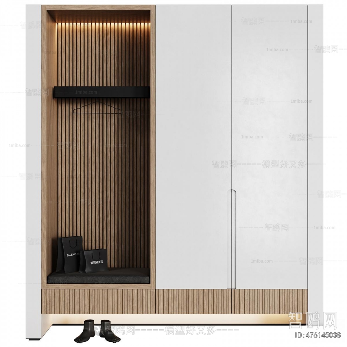 Modern Shoe Cabinet