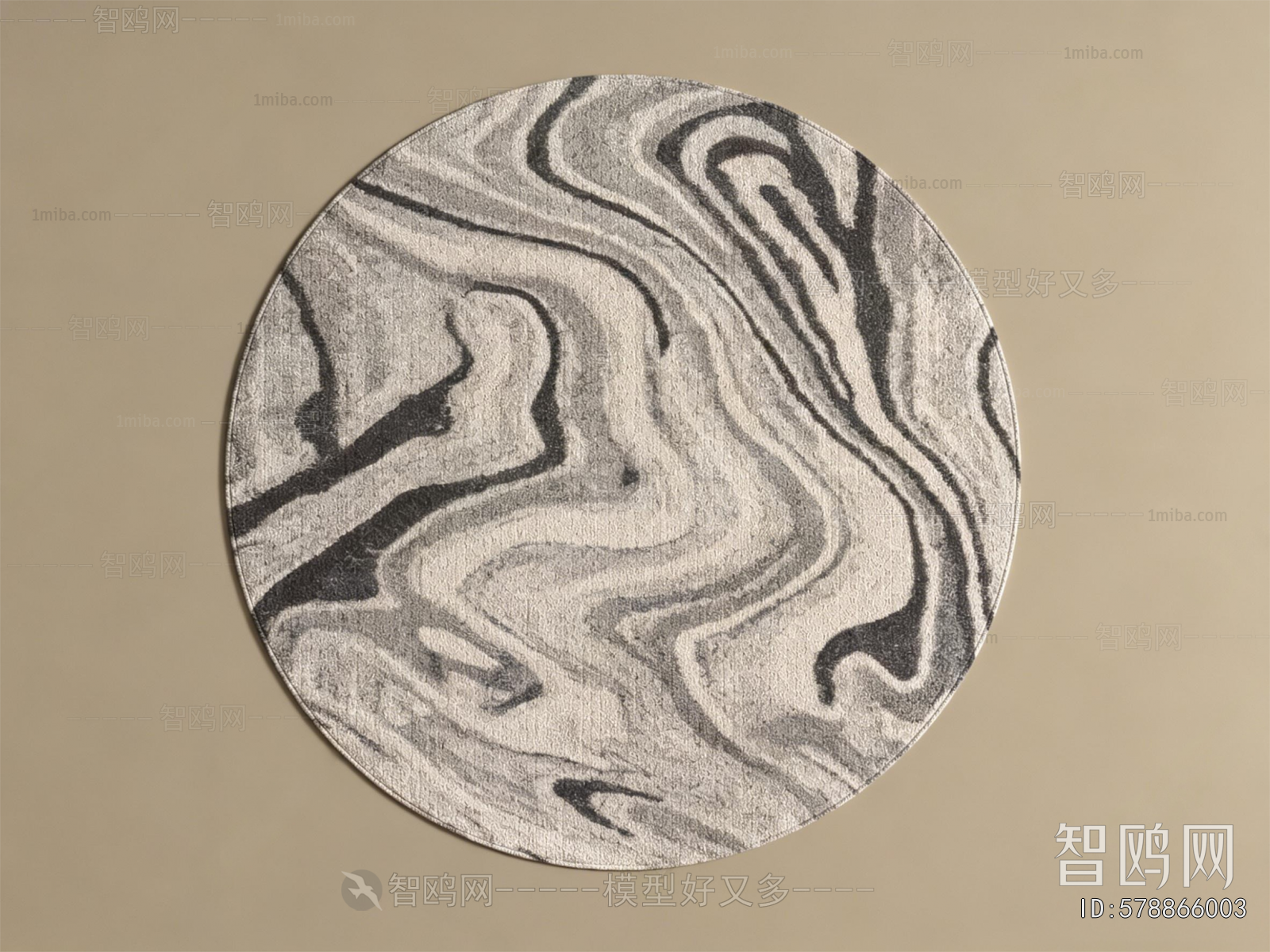 Modern Circular Carpet