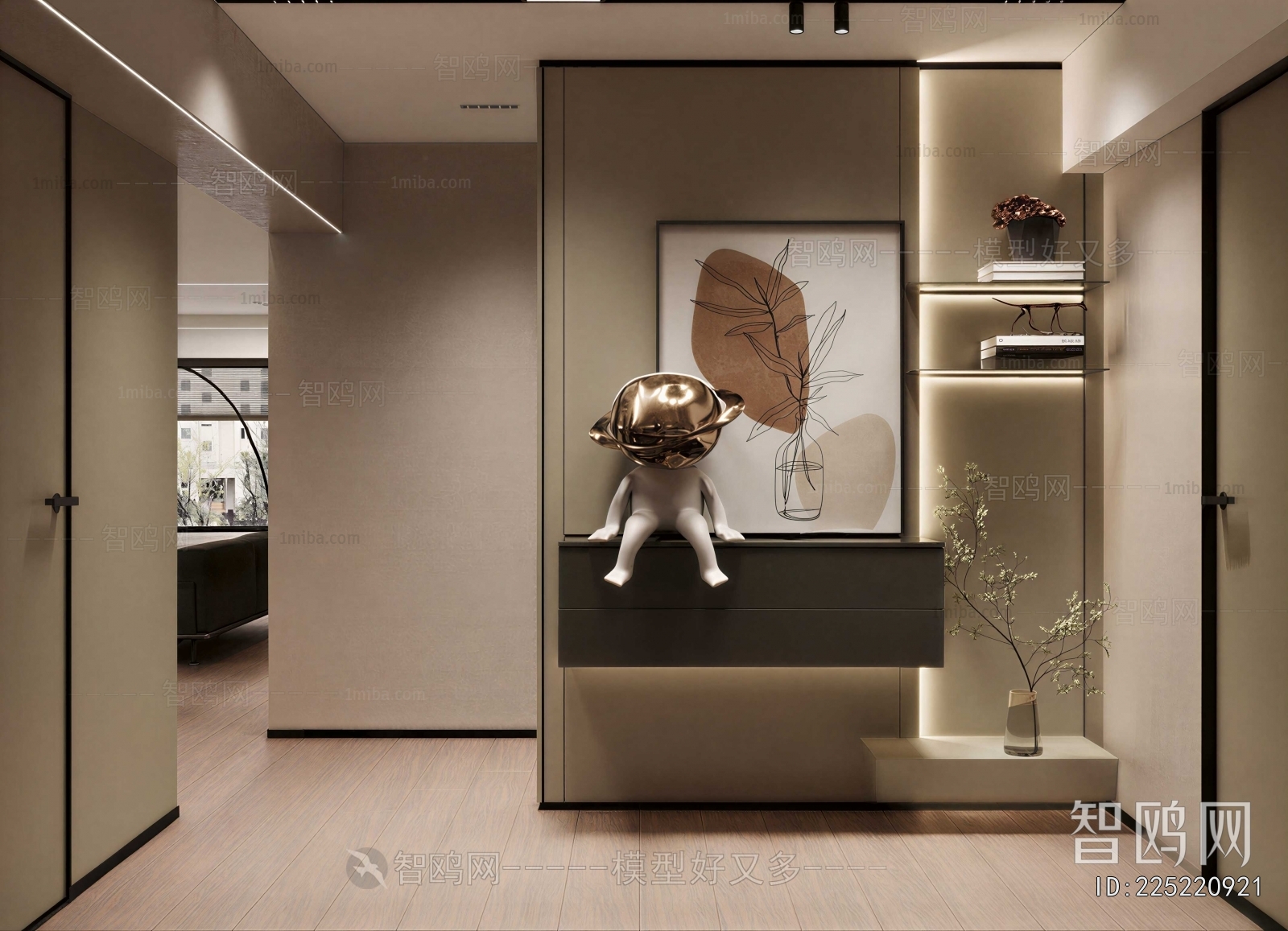 Modern Hallway