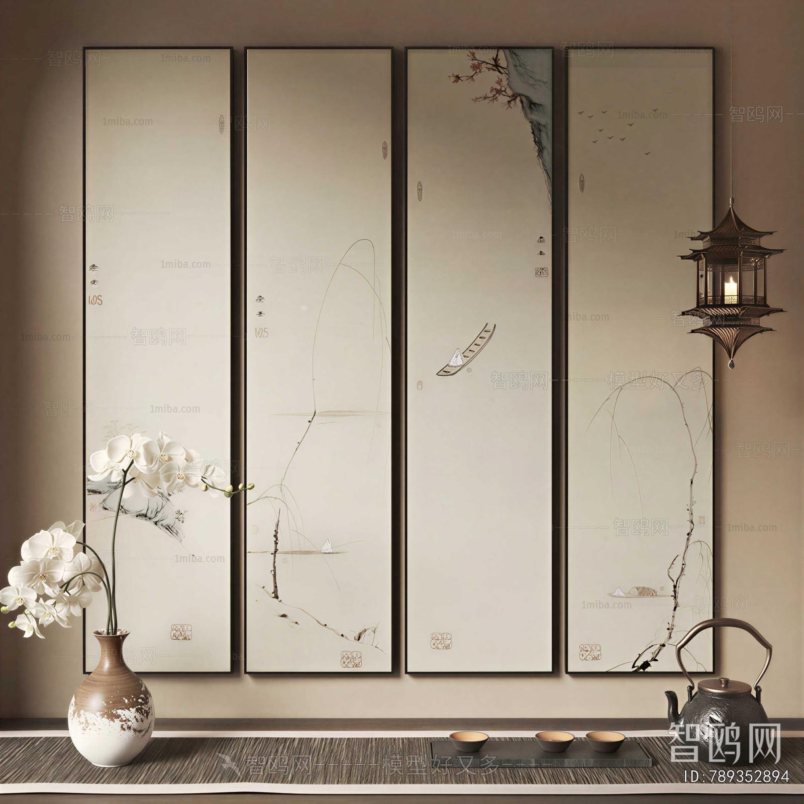 New Chinese Style Painting