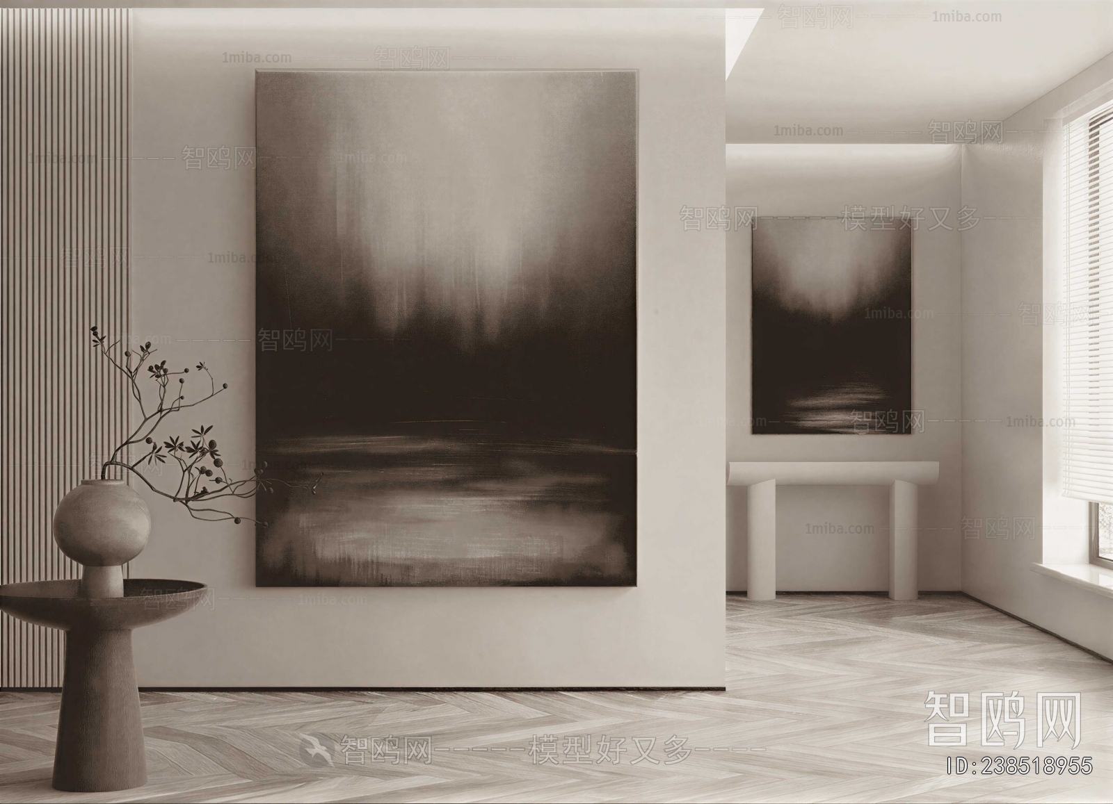 Wabi-sabi Style Painting