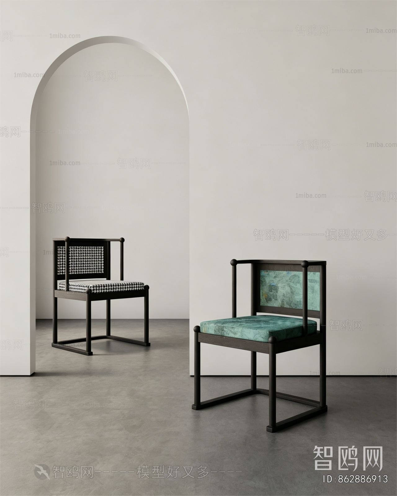 New Chinese Style Dining Chair