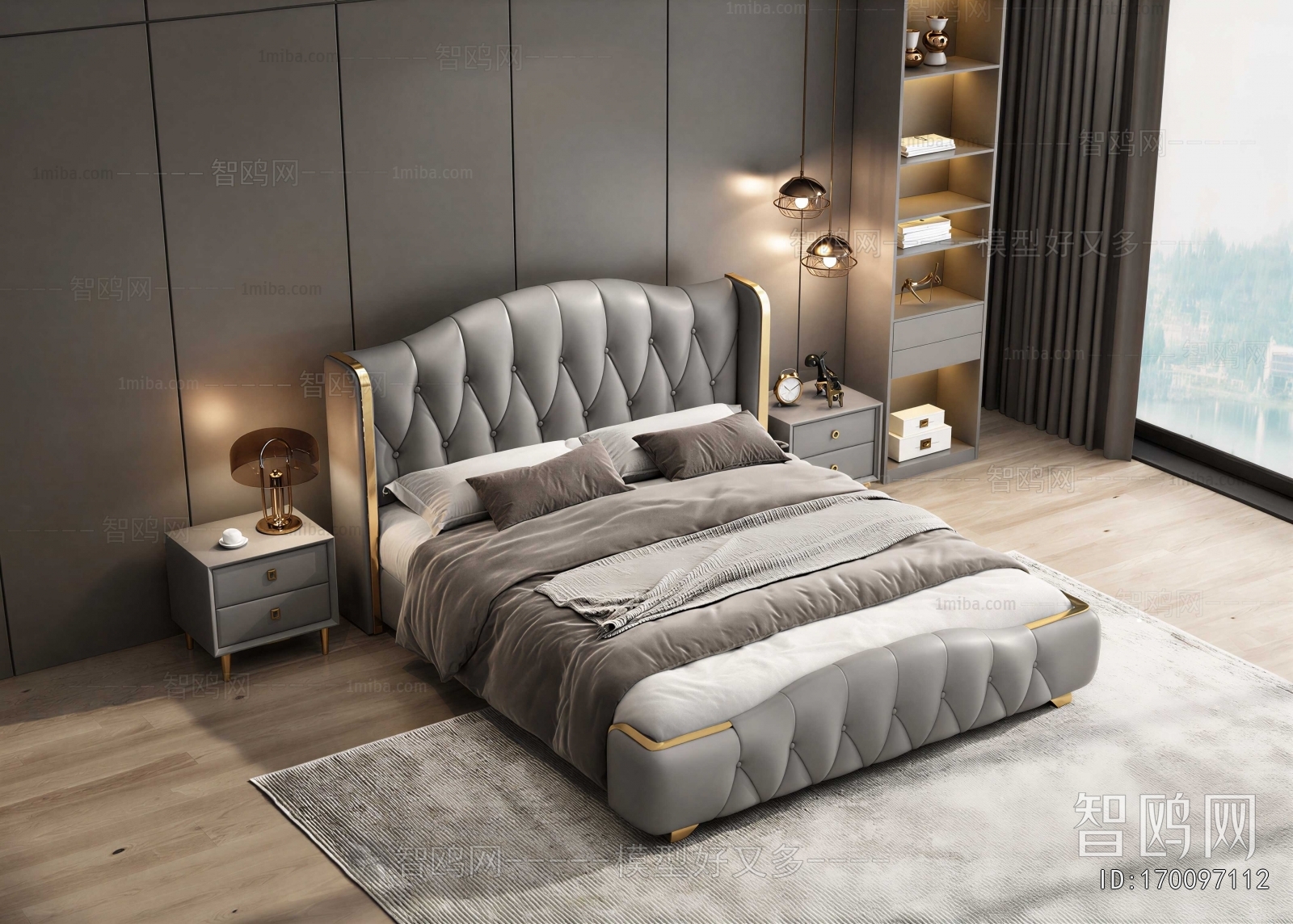 Modern Double Bed