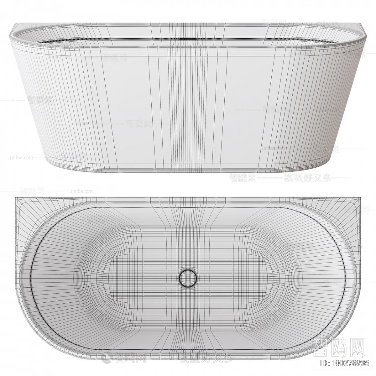 Modern Bathtub