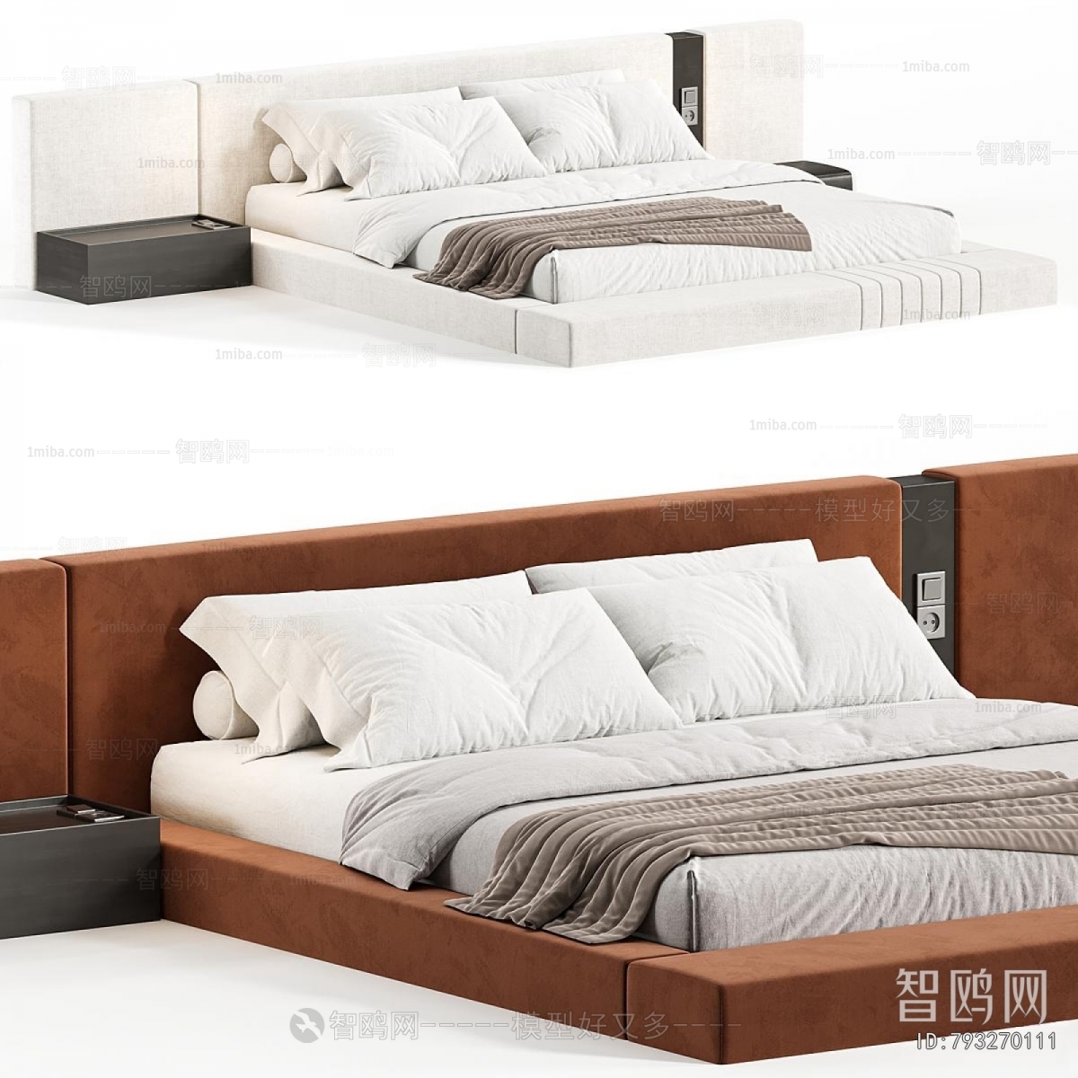 Modern Double Bed