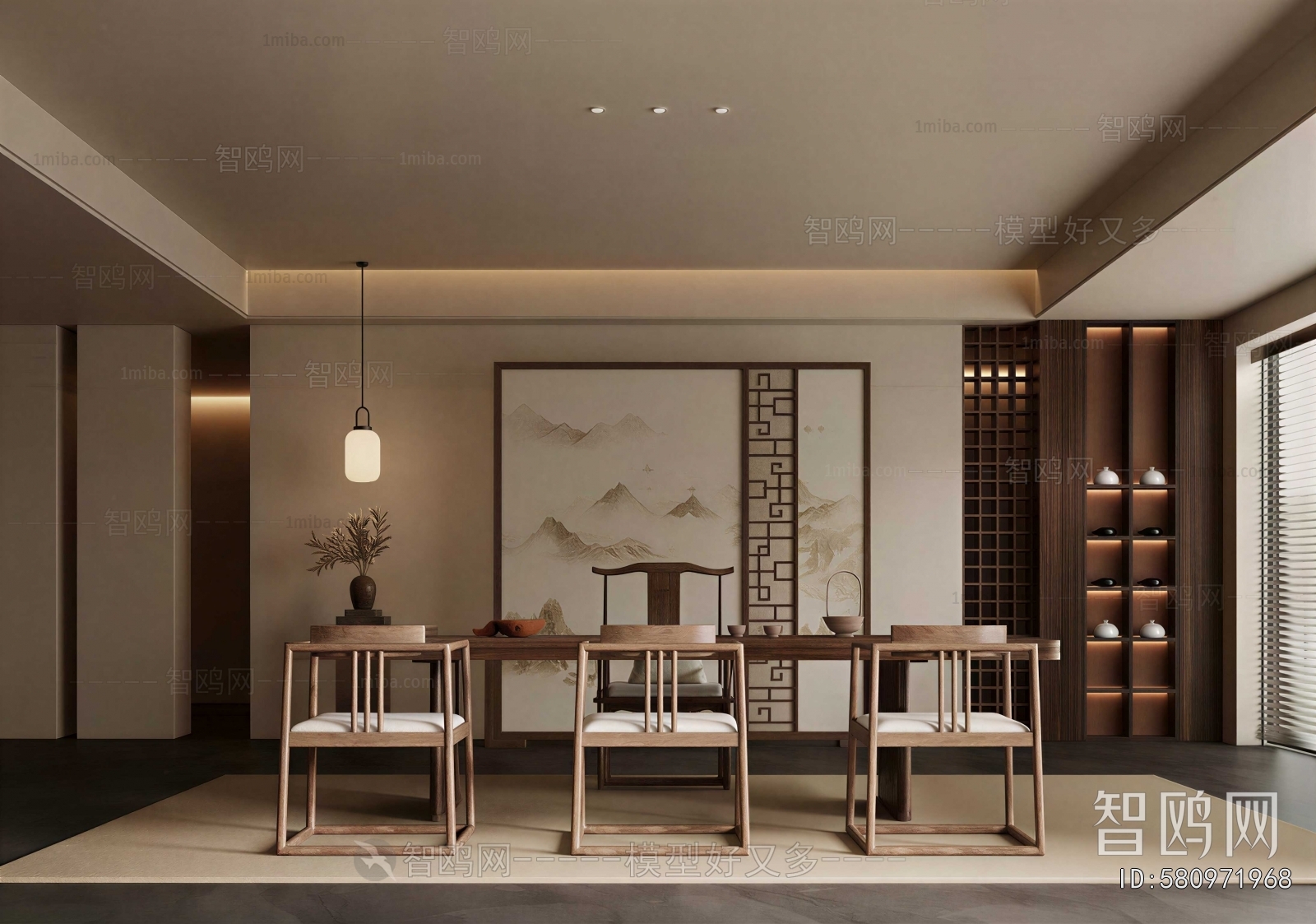 New Chinese Style Tea House