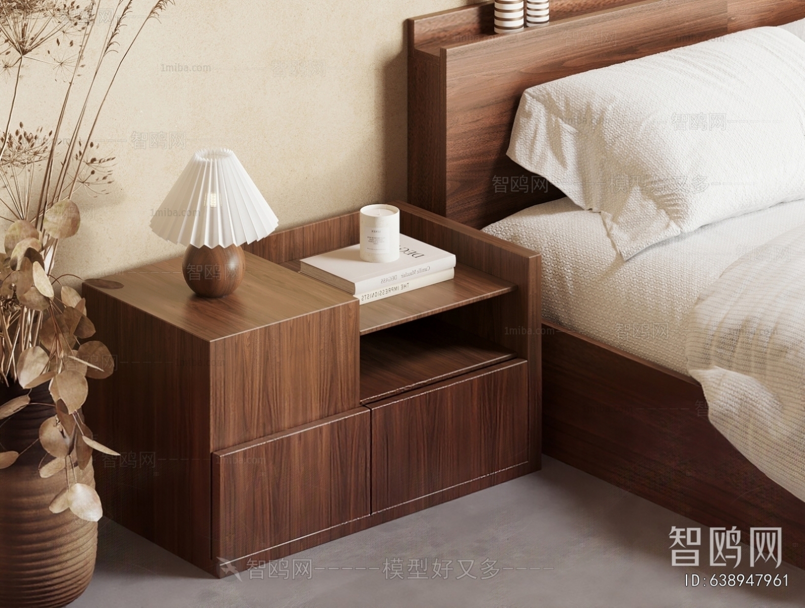 Modern Bedside Cupboard