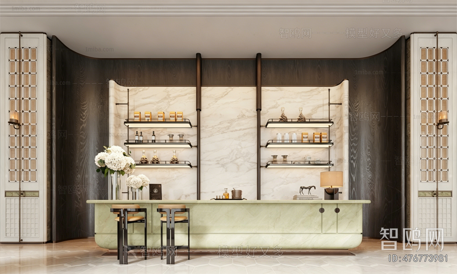 Modern Real Estate Sales Office