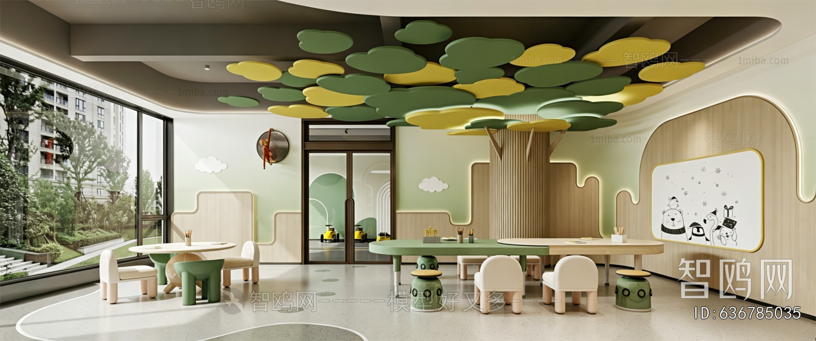 Modern Children's Playroom